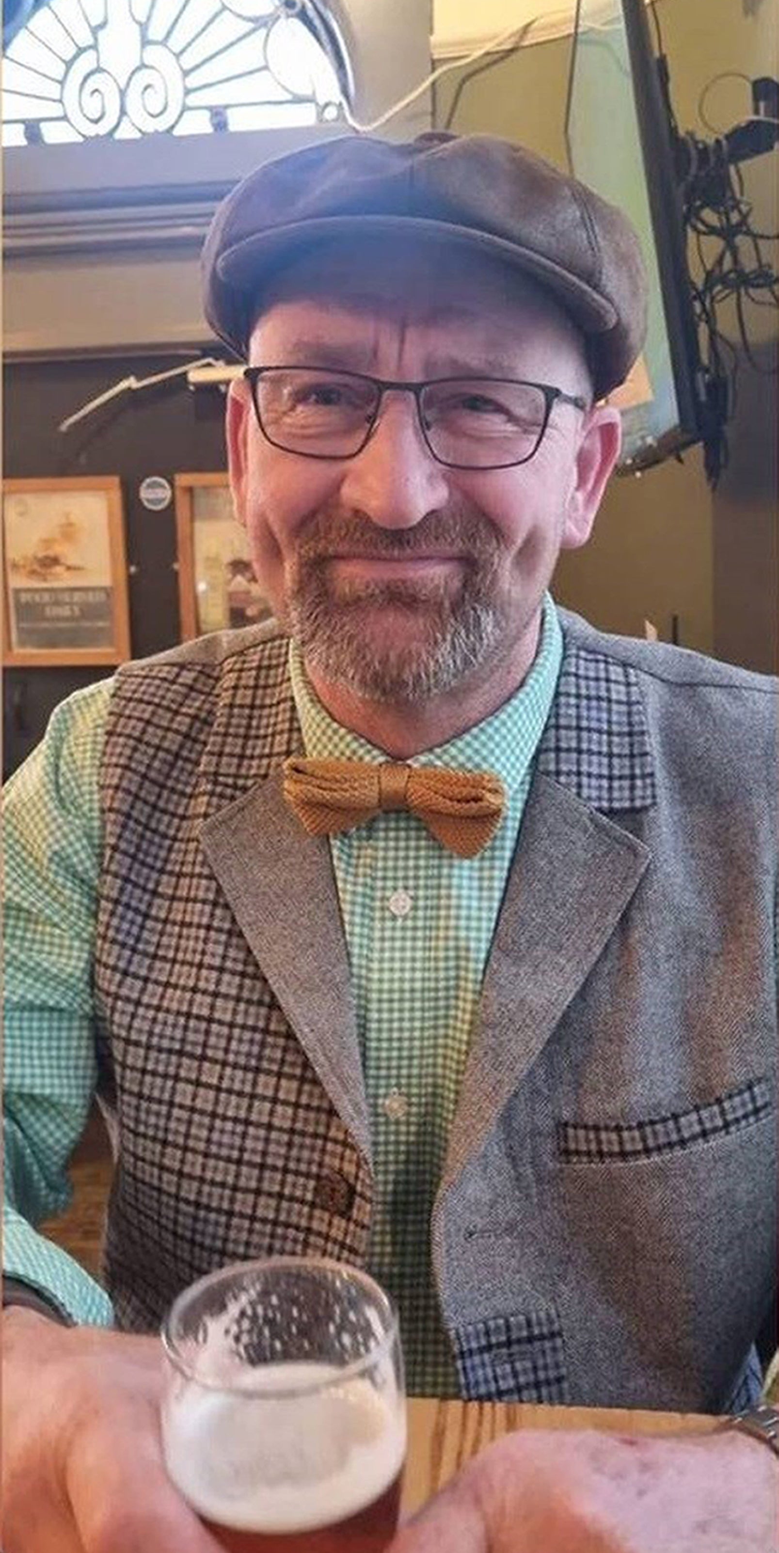 Dave Chester, 57, died in the blaze at Bicester Motion on Thursday, along with firefighters Jennie Logan and Martyn Sadler