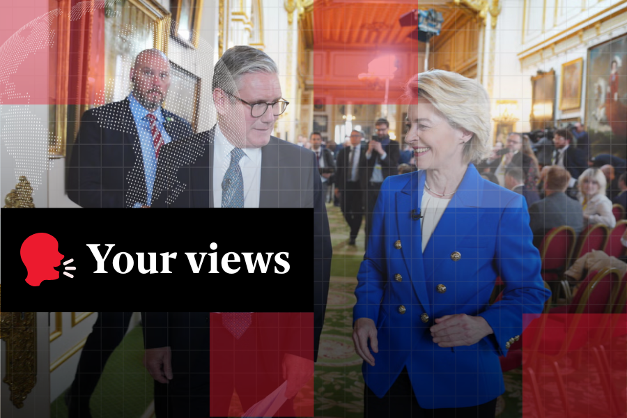 Sir Keir with Ursula von der Leyen