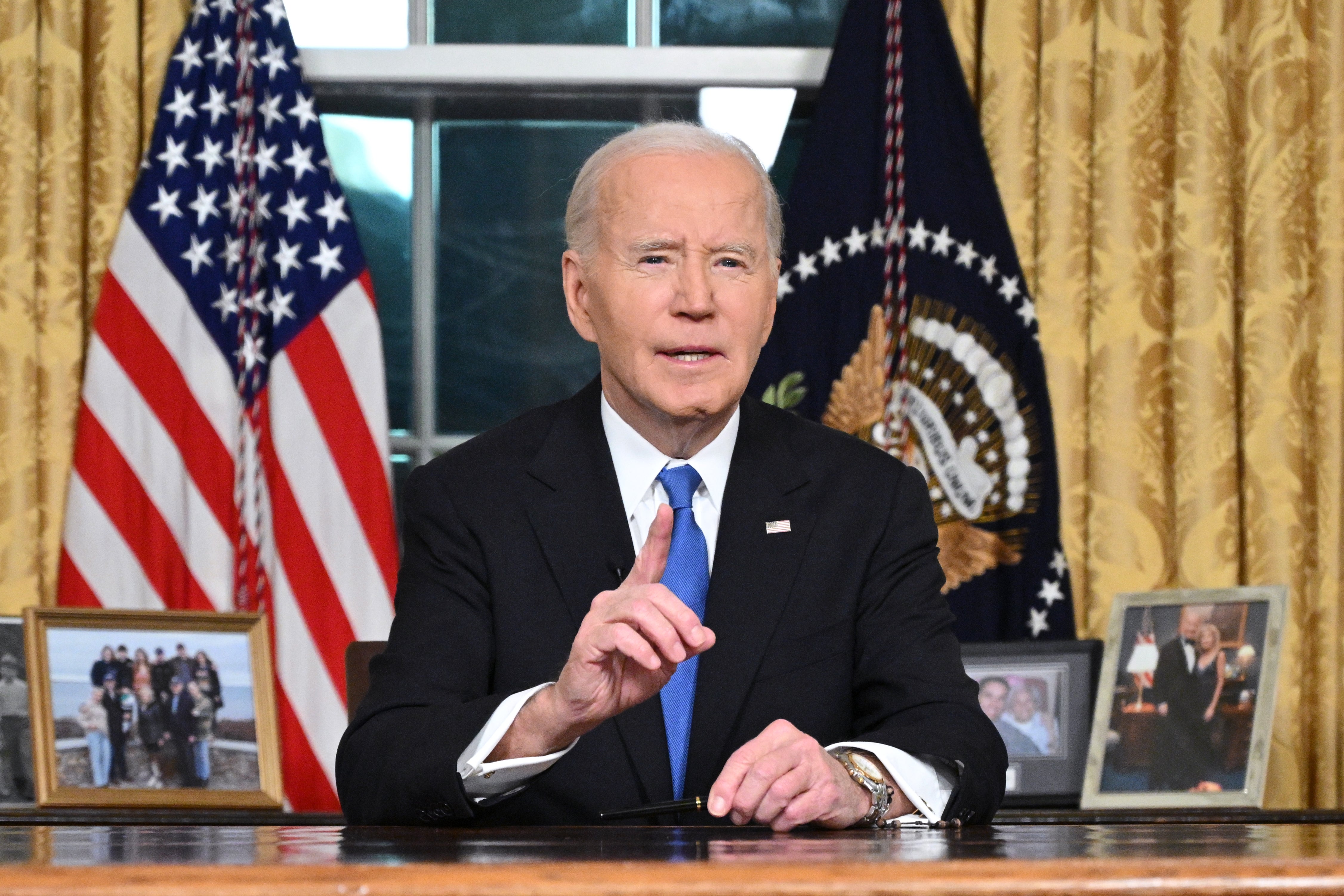 Biden’s team has dismissed the book and said that they were ‘still waiting for someone to point out’ where he had to make ‘a presidential decision or make a presidential address where he was unable to do his job because of mental decline.’
