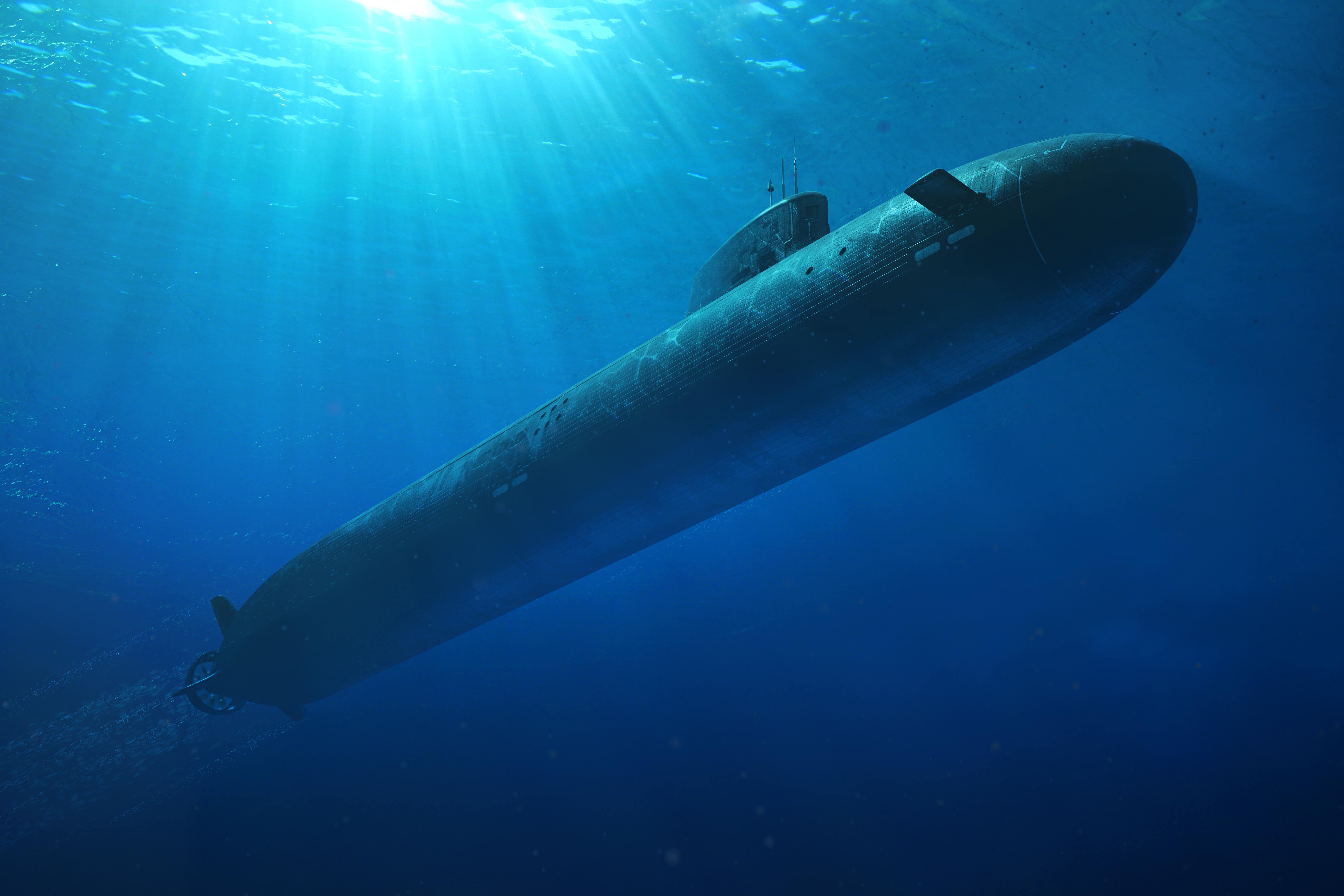 The Aukus partnership is developing a new fleet of nuclear-powered hunter-killer submarines (BAE/PA)