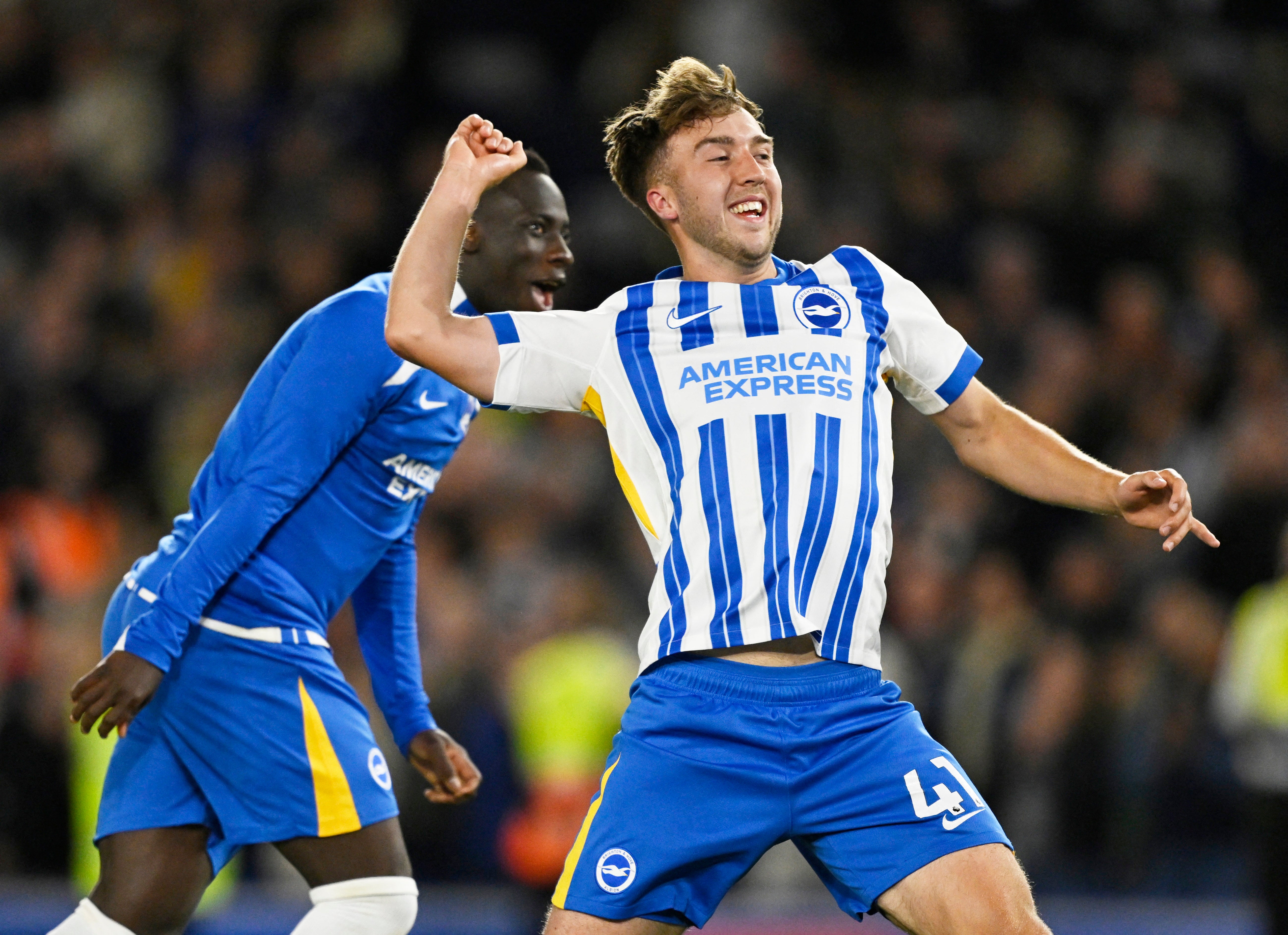 Jack Hinshelwood scores Brighton's late winner after coming off the bench