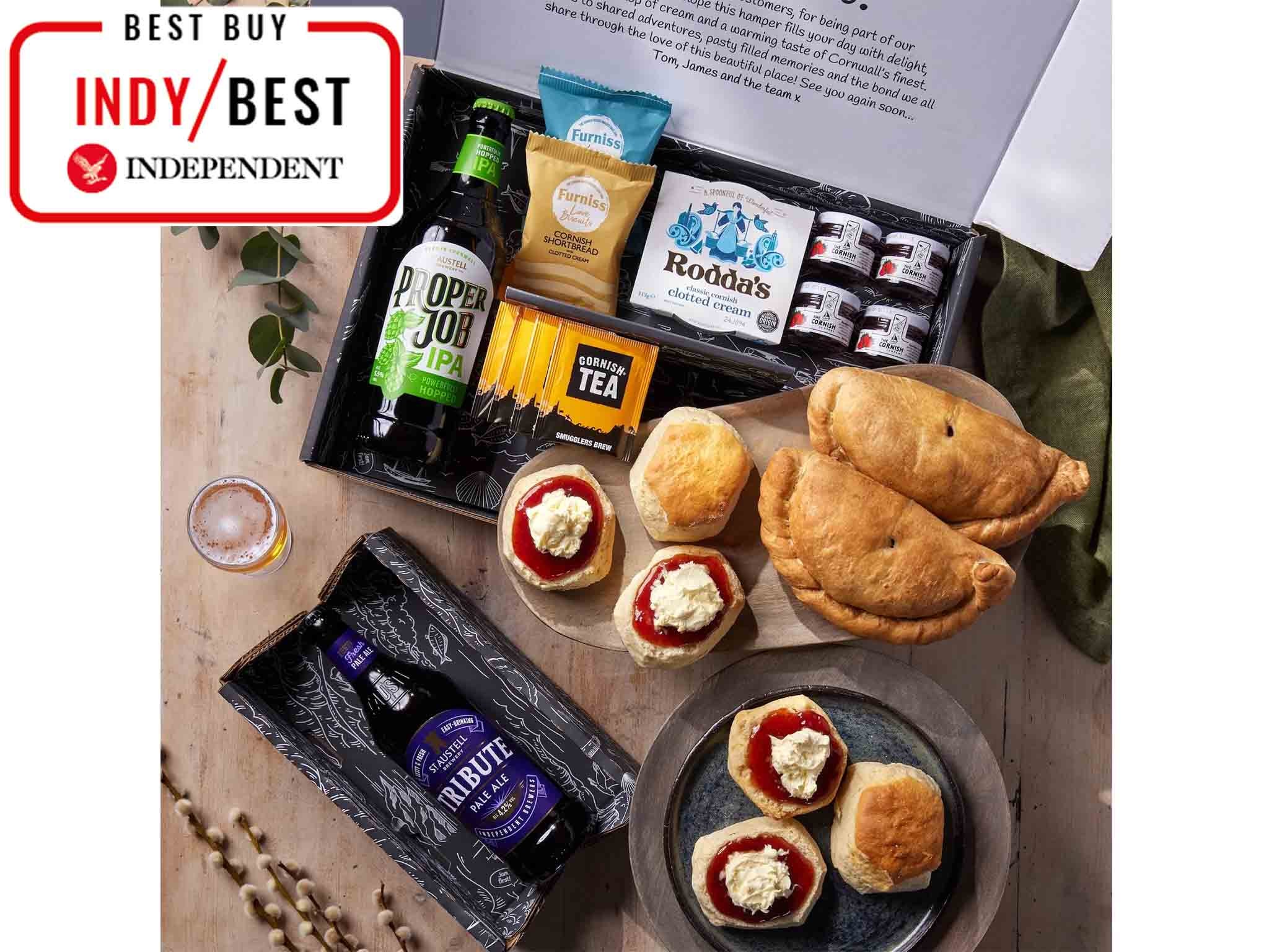 Best Father's Day gifts Indybest review The Cornish Company cheers to dad hamper