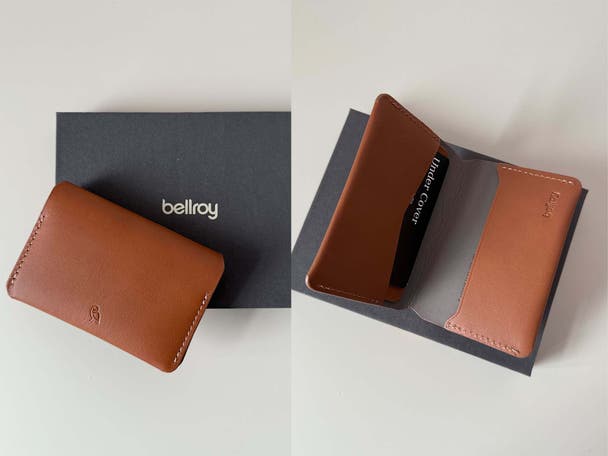 Best Father's Day gifts IndyBest review Bellroy under cover leather card holder