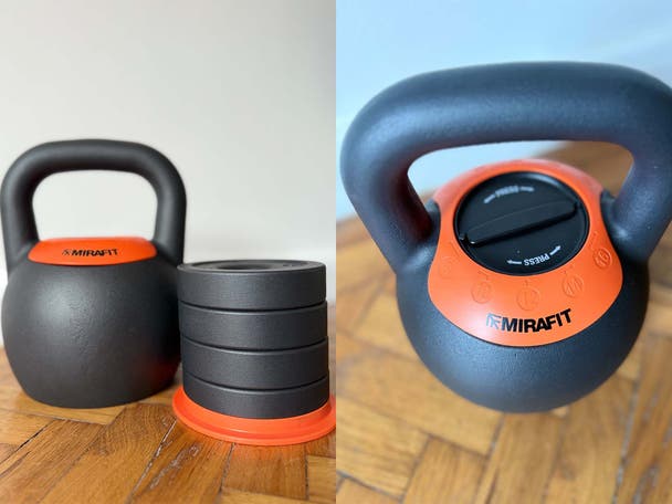 Best Father's Day Gifts Indybest review Mirafit adjustable kettlebell