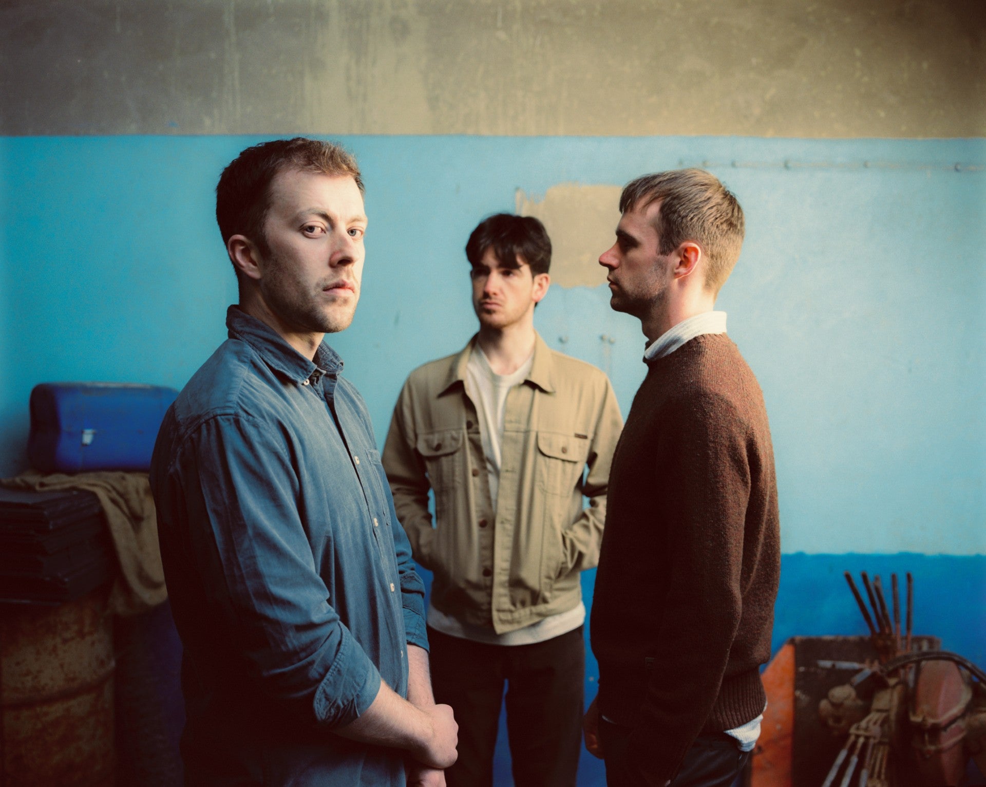 Folk-rock trio Kingfishr (from left) Eddie Keogh, Eoghan ‘McGoo’ McGrath and Eoin ‘Fitz’ Fitzgibbon’