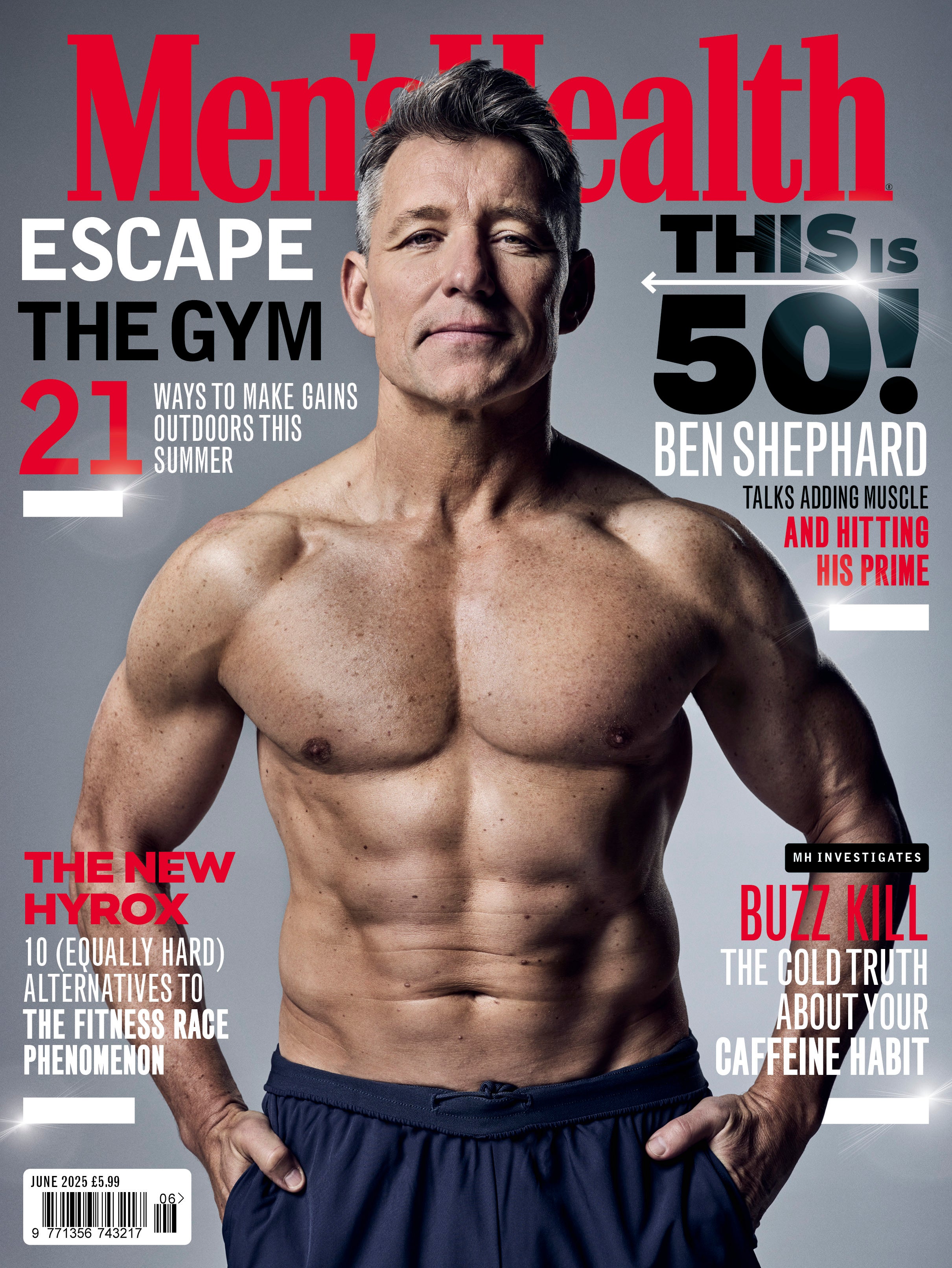 Ben Shephard’s ‘Men’s Health’ cover, 13 years after his last one