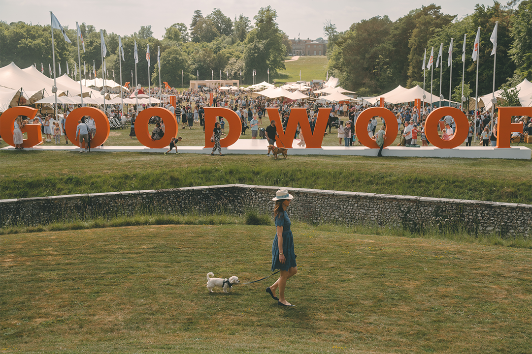 The two-day Goodwoof festival attracts dog owners from across the country, with live music and plenty of activities for pets and people