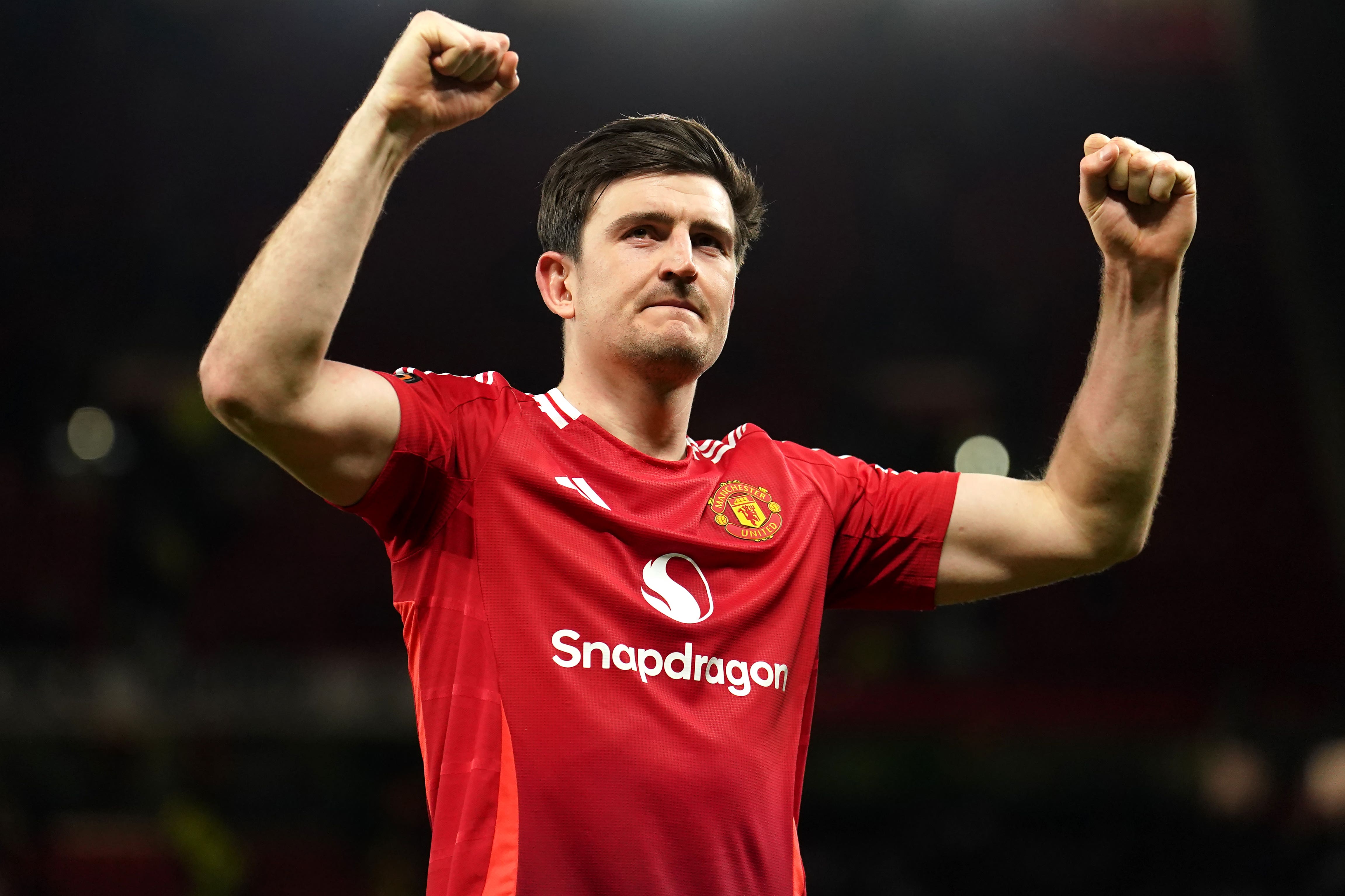 Harry Maguire has been taken aback by United’s support (Martin Rickett/PA)