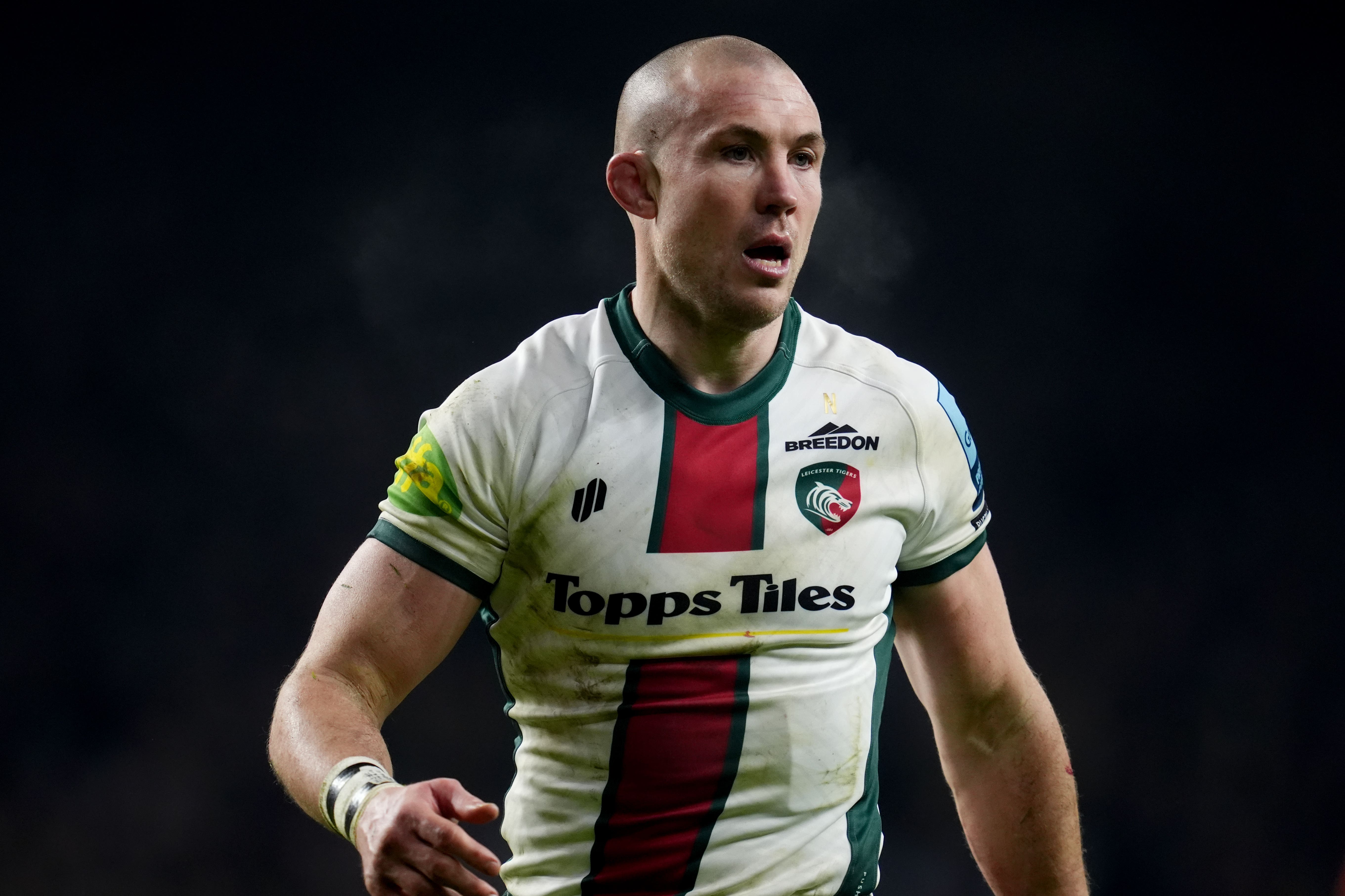 Leicester full-back Mike Brown will retire at the end of the season (Adam Davy/PA)