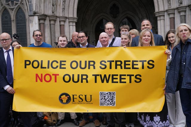 Tory councillor ‘heartbroken’ that wife lost bid to appeal against hate tweet sentence (Yui Mok/PA)