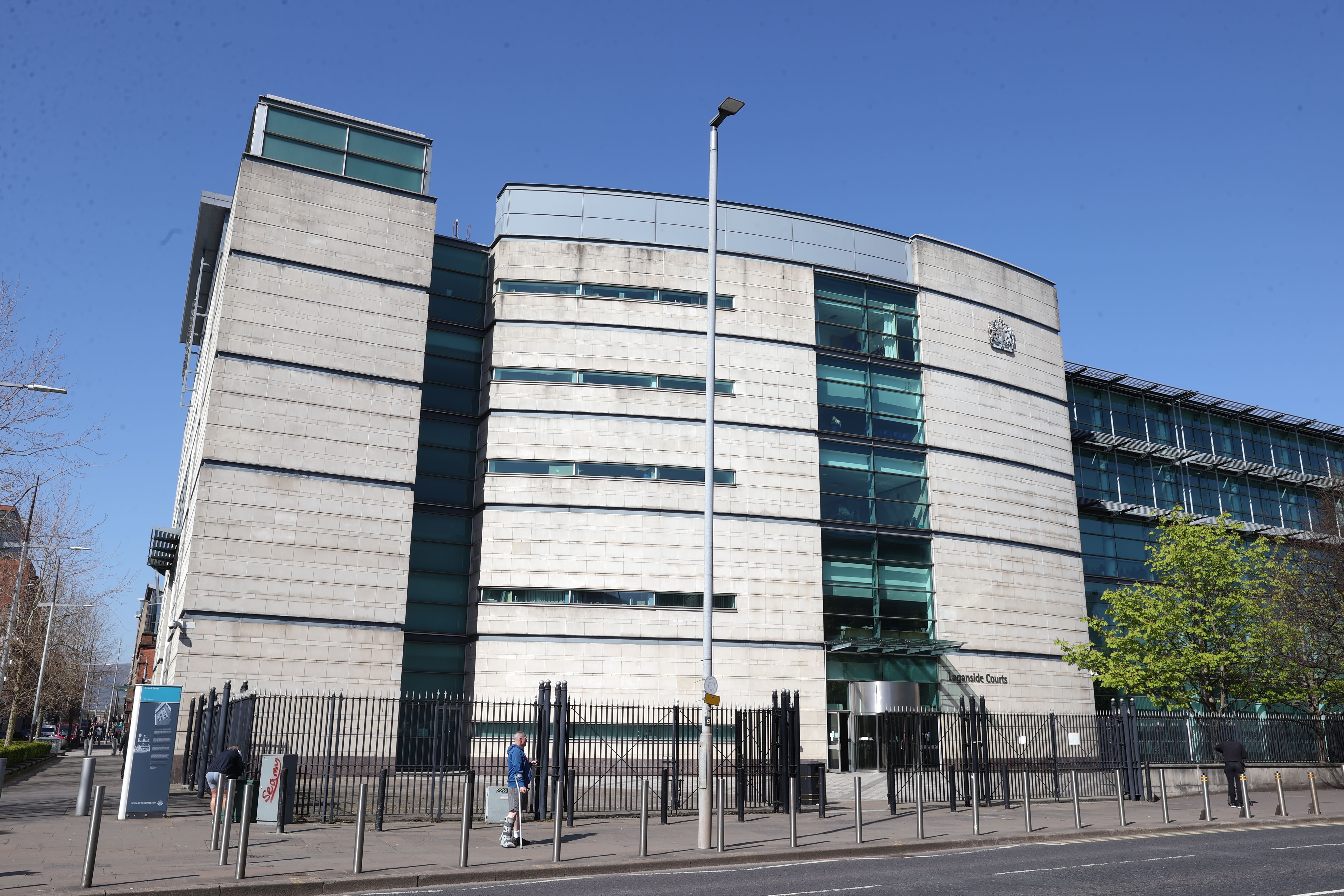 General view of Laganside Courts building in Belfast (PA)