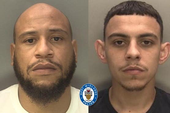 Dale Francis (left) and Daniel Tatters, have both been found guilty of the murder of Akashdeep Singh and arson (West Midlands Police/PA)