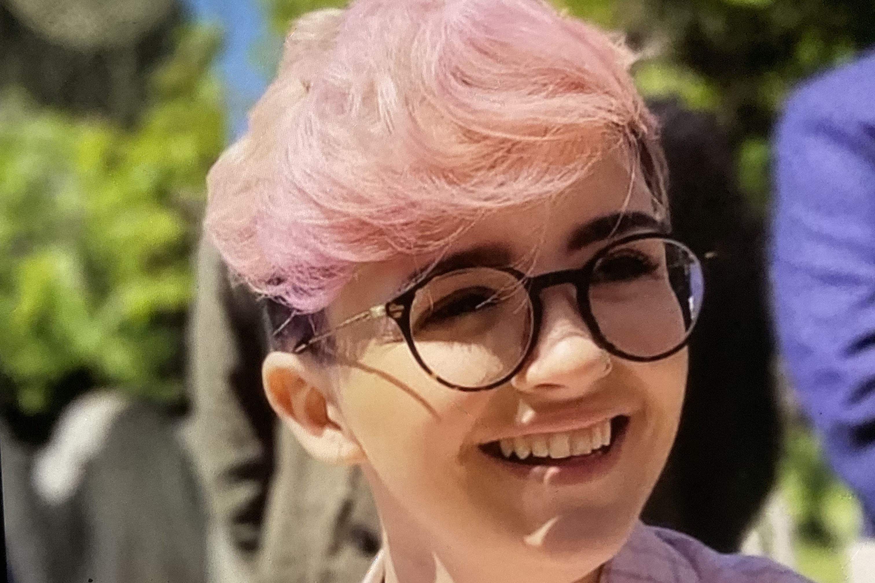 Imogen Nunn who took a poisonous substance and died in Brighton, East Sussex, on New Year’s Day 2023 (Family Handout/PA)