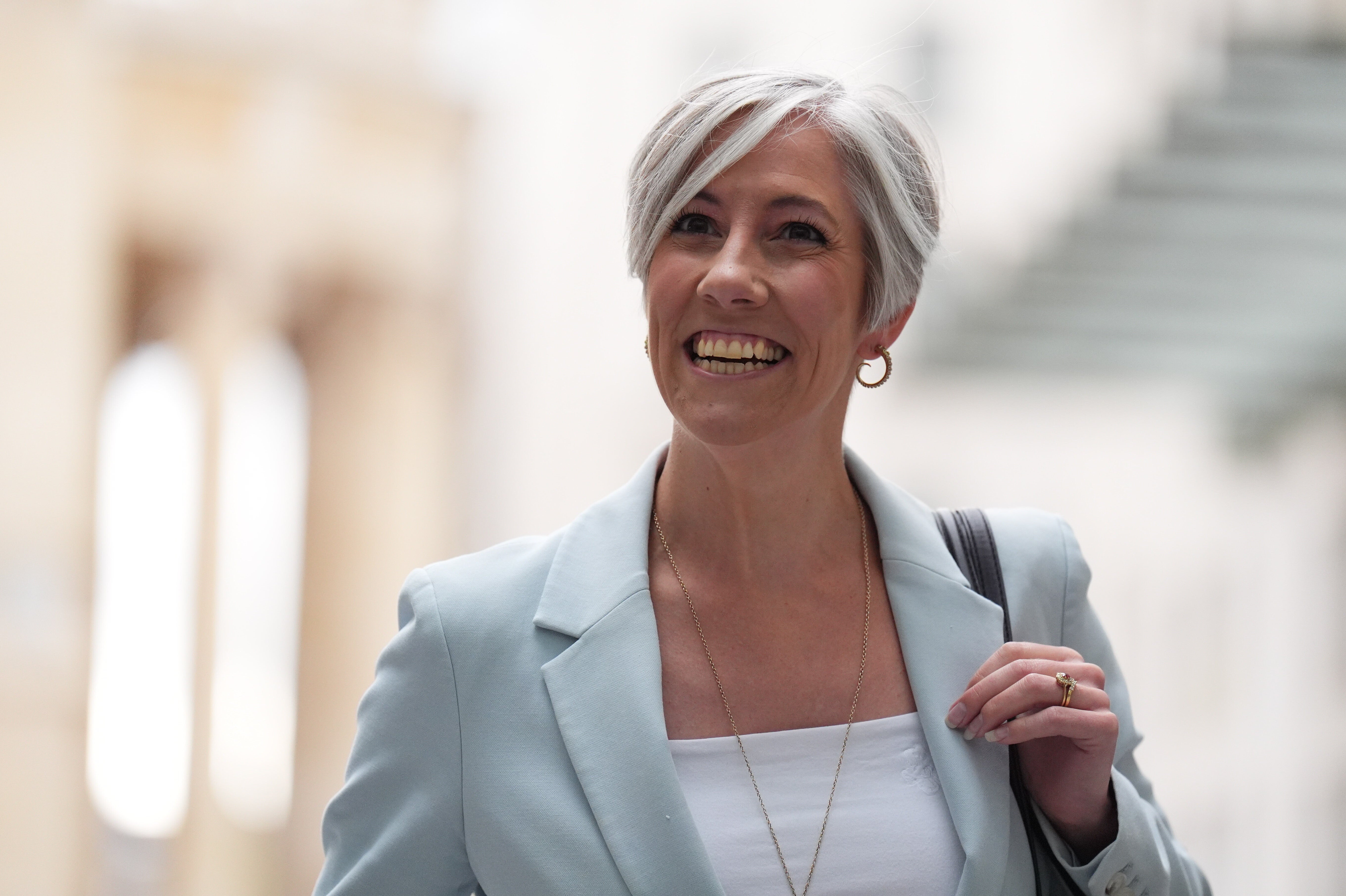 Deputy leader of the Liberal Democrats Daisy Cooper (James Manning/PA)