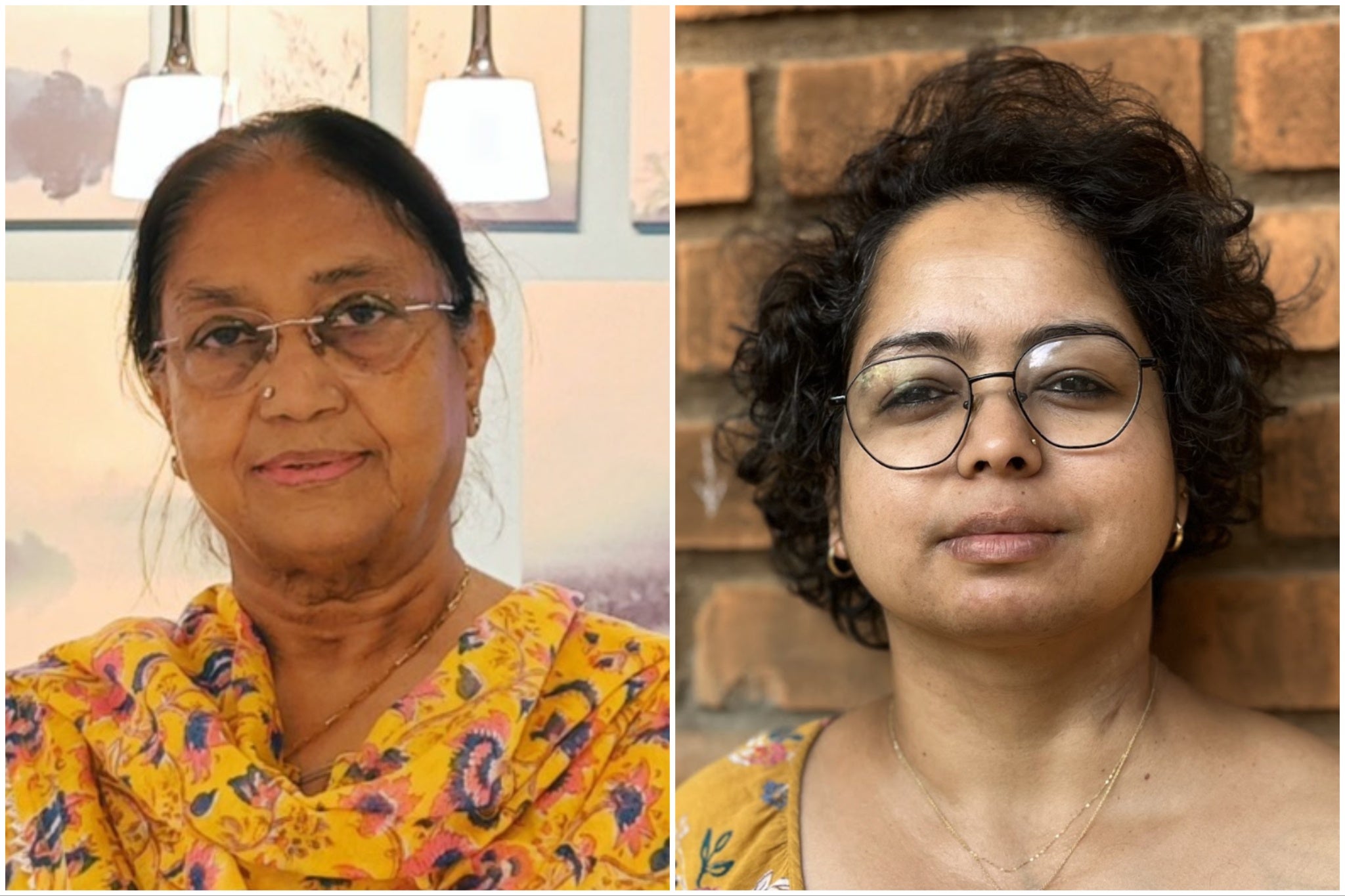 Author, lawyer and activist Banu Mushtaq (left) and translator Deepa Bhasthi (right)