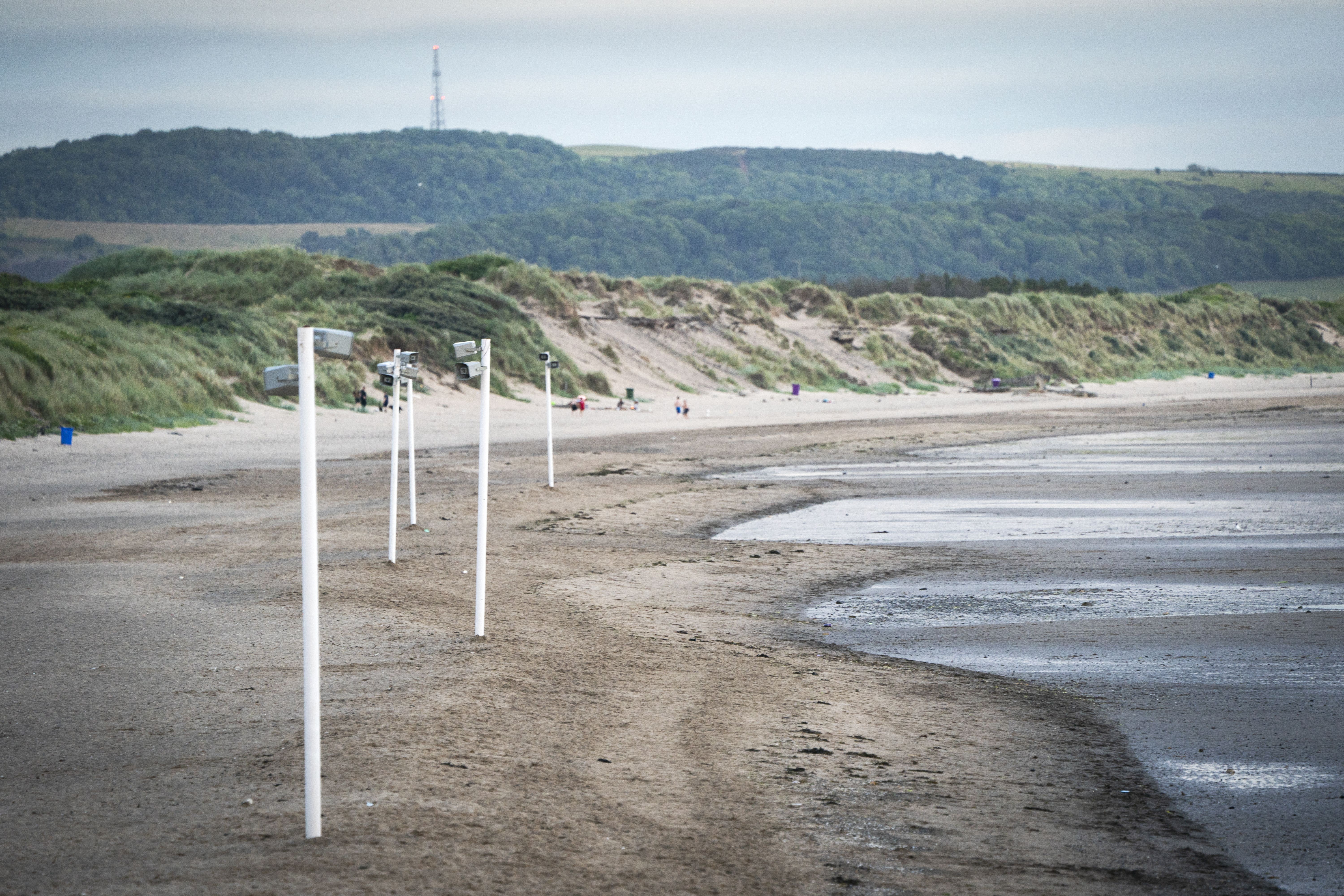 Kayden Moy died after an altercation on Irvine beach (Jane Barlow/PA Wire).