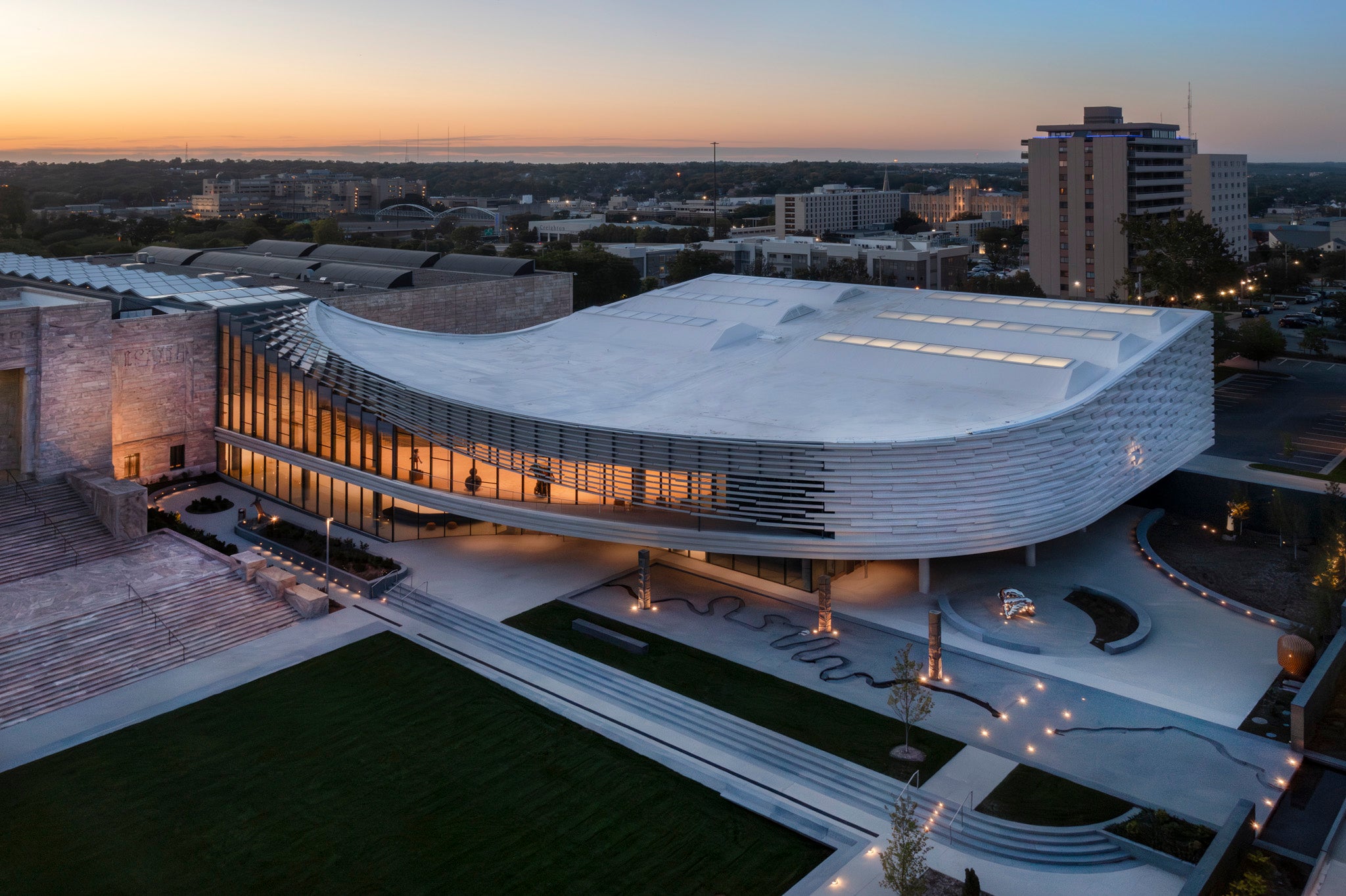 The judges described the Joslyn Art Museum as ‘spectacular’