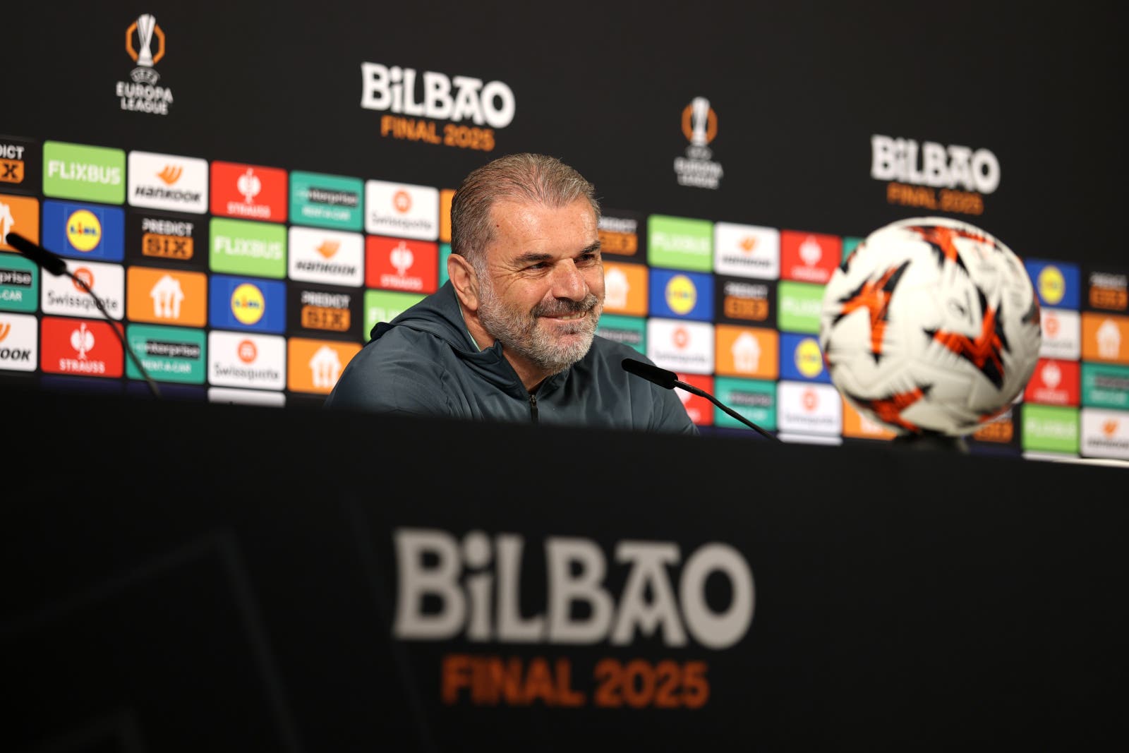 Ange Postecoglou feels his work at Tottenham is far from finished