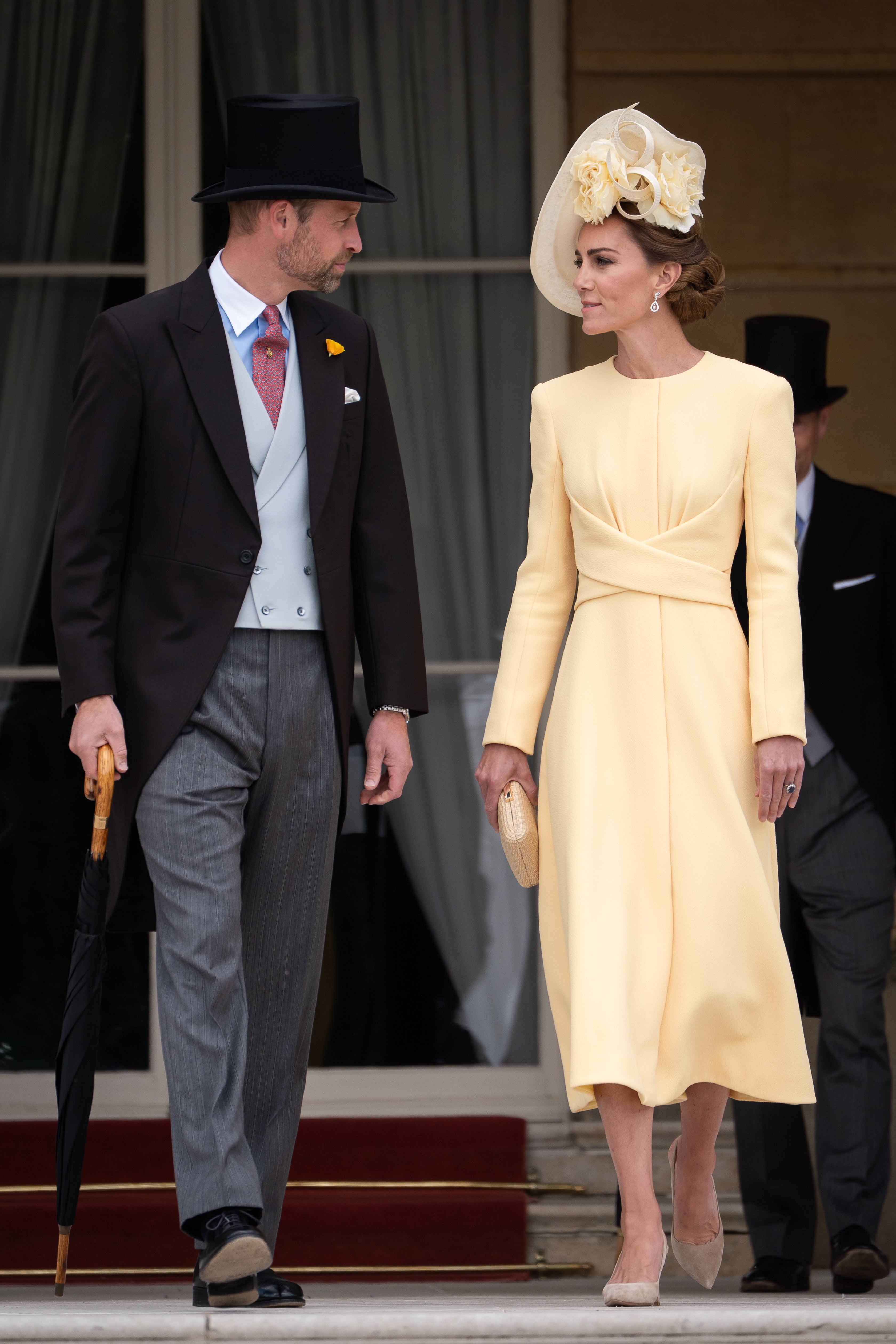 The Prince and Princess of Wales during the Royal Garden Party at Buckingham Palace, 20 May 2025