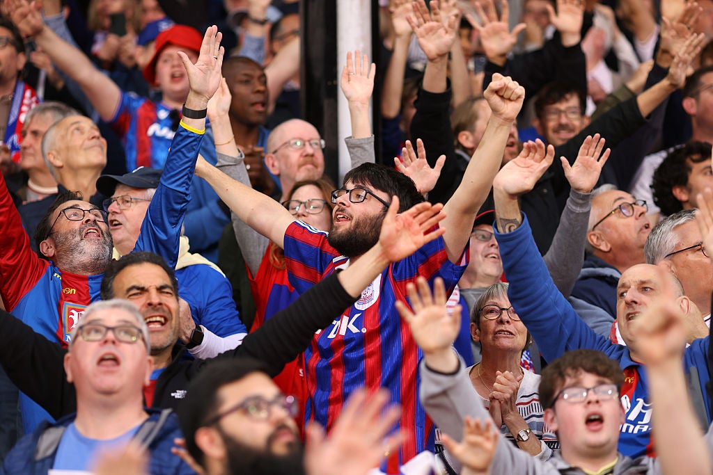Crystal Palace fans were still in disbelief at their FA Cup success