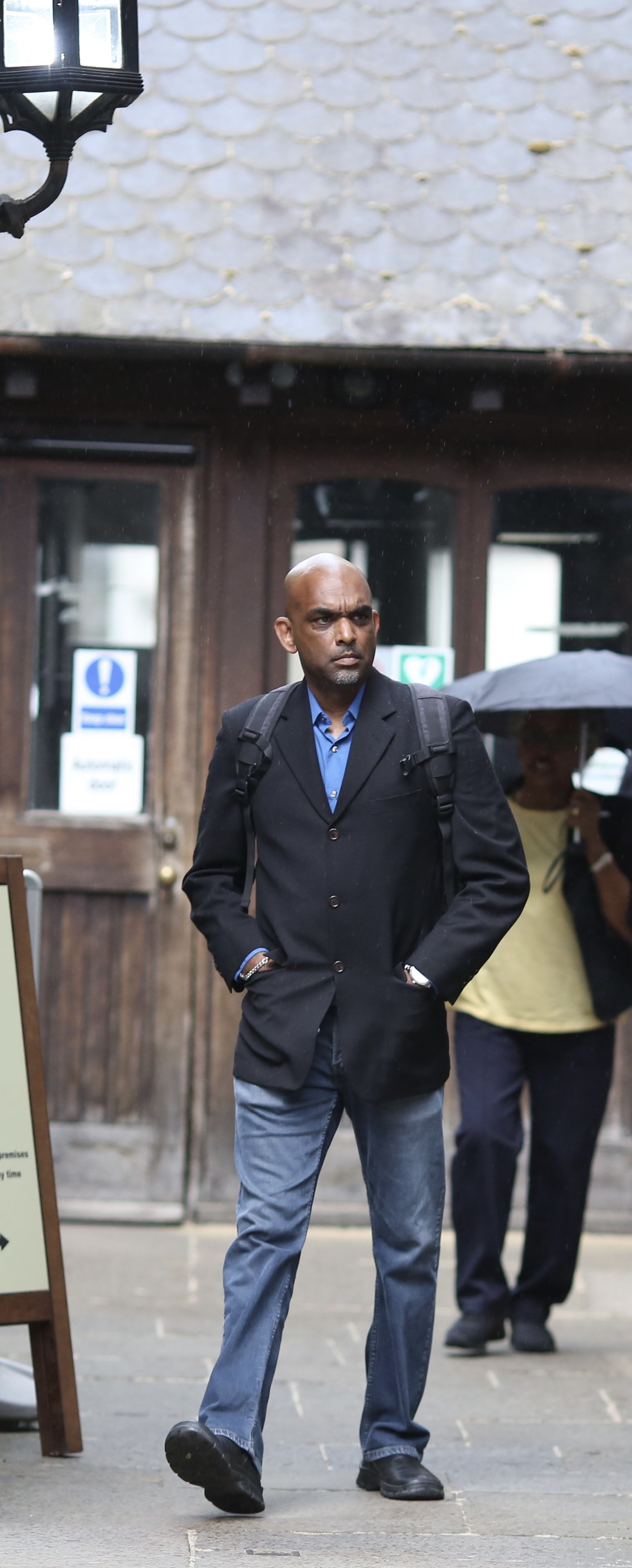 Ricardo (Rik Rok) Ducent outside court