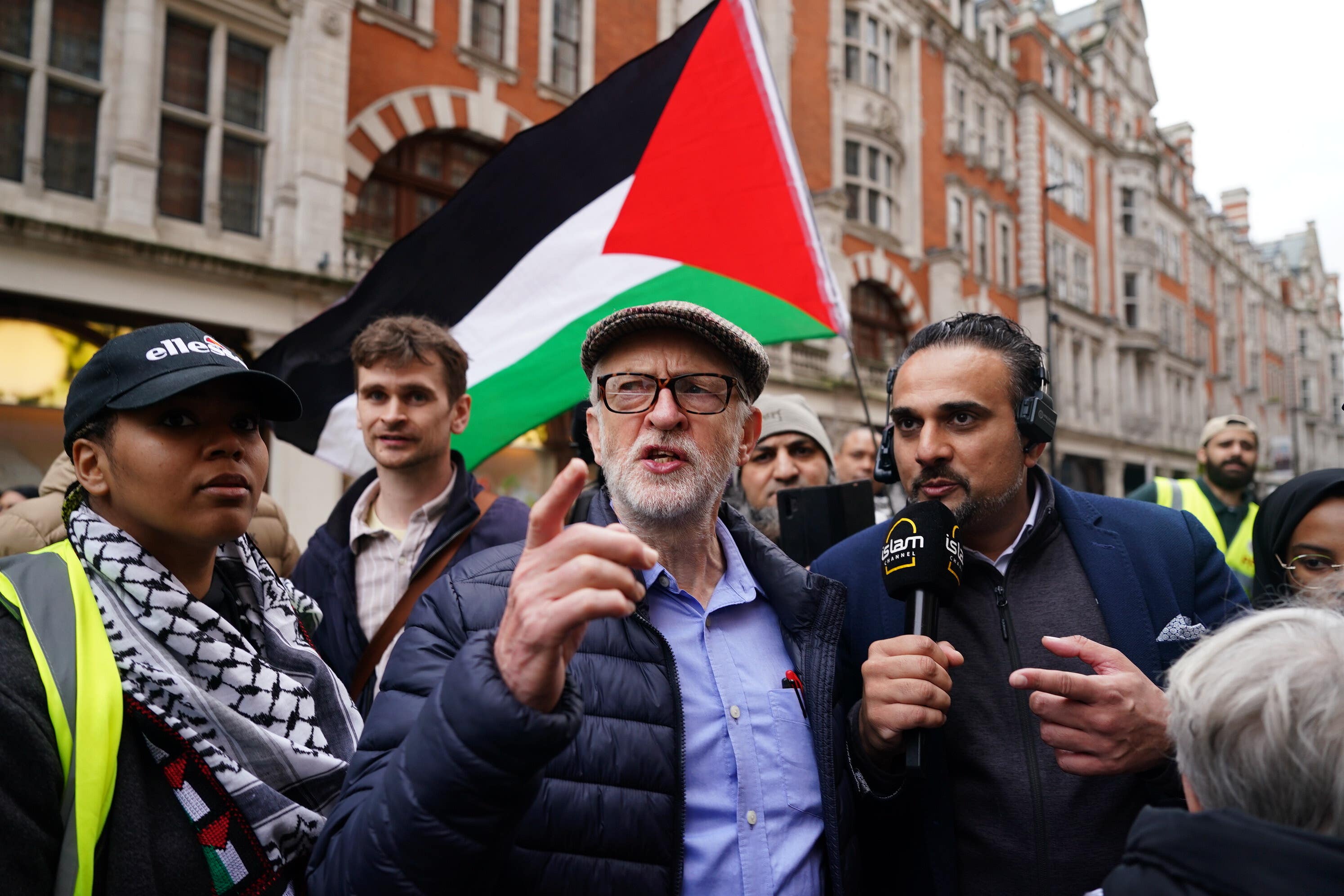 Former Labour leader Jeremy Corbyn (Jordan Pettitt/PA)