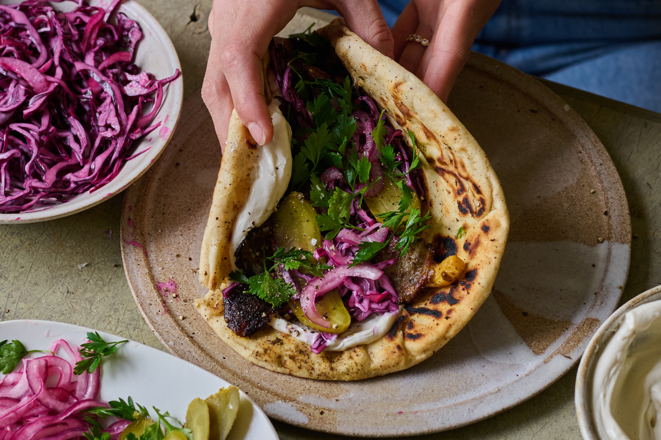 All the crunch, spice and creaminess you want in a flatbread – minus the faff