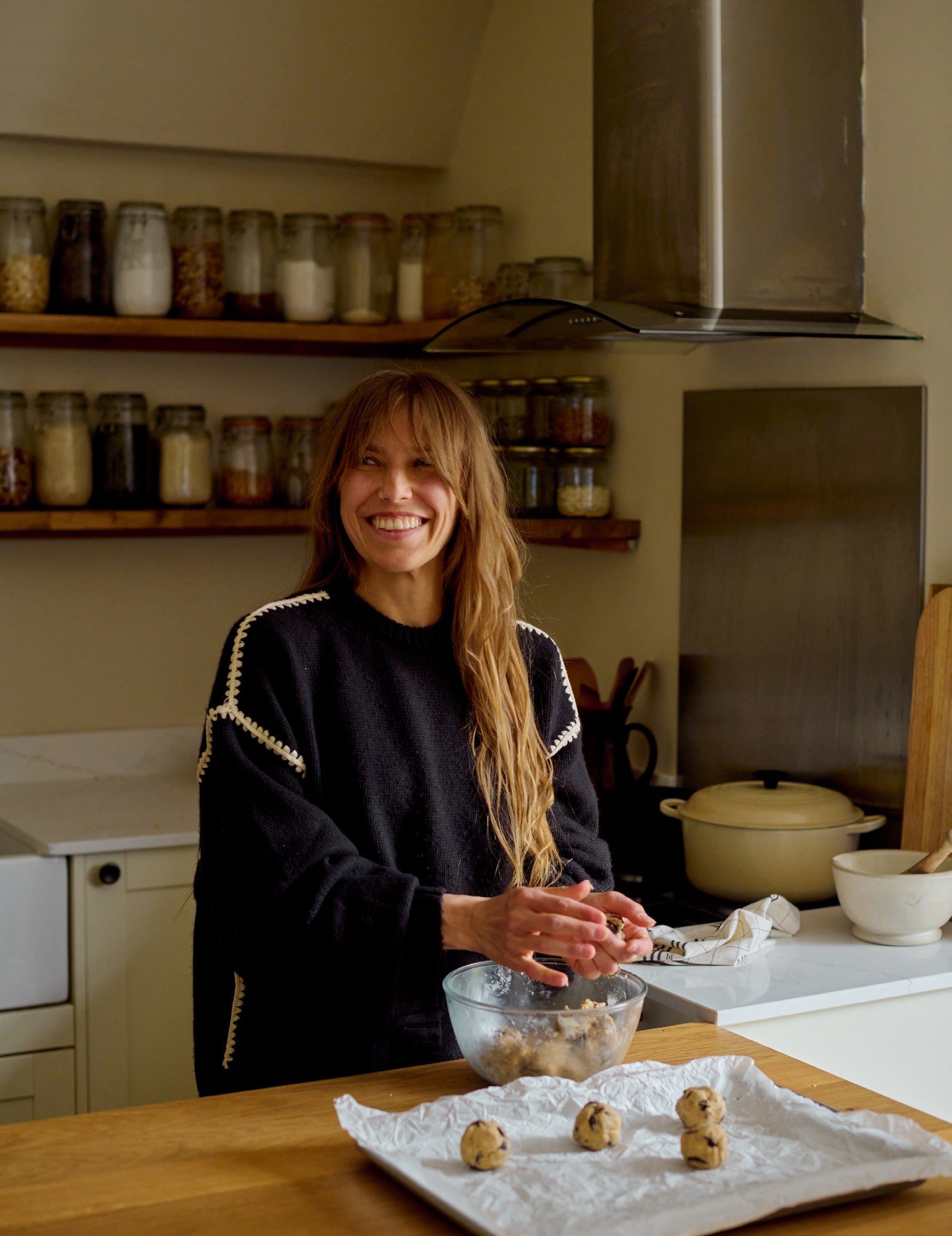 ‘I want people to feel nourished, not stressed,’ says Natalia, who built her cookbook around real-life time pressures