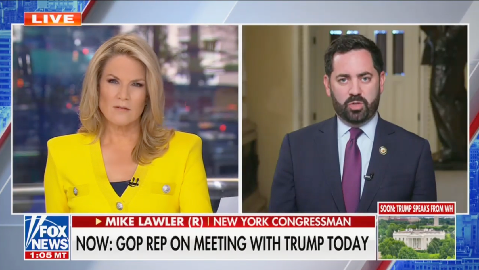 New York Republican Rep. Mike Lawler defended himself on Fox News this week after being criticised by President Donald Trump for holding out on the bill but ultimately fell in line