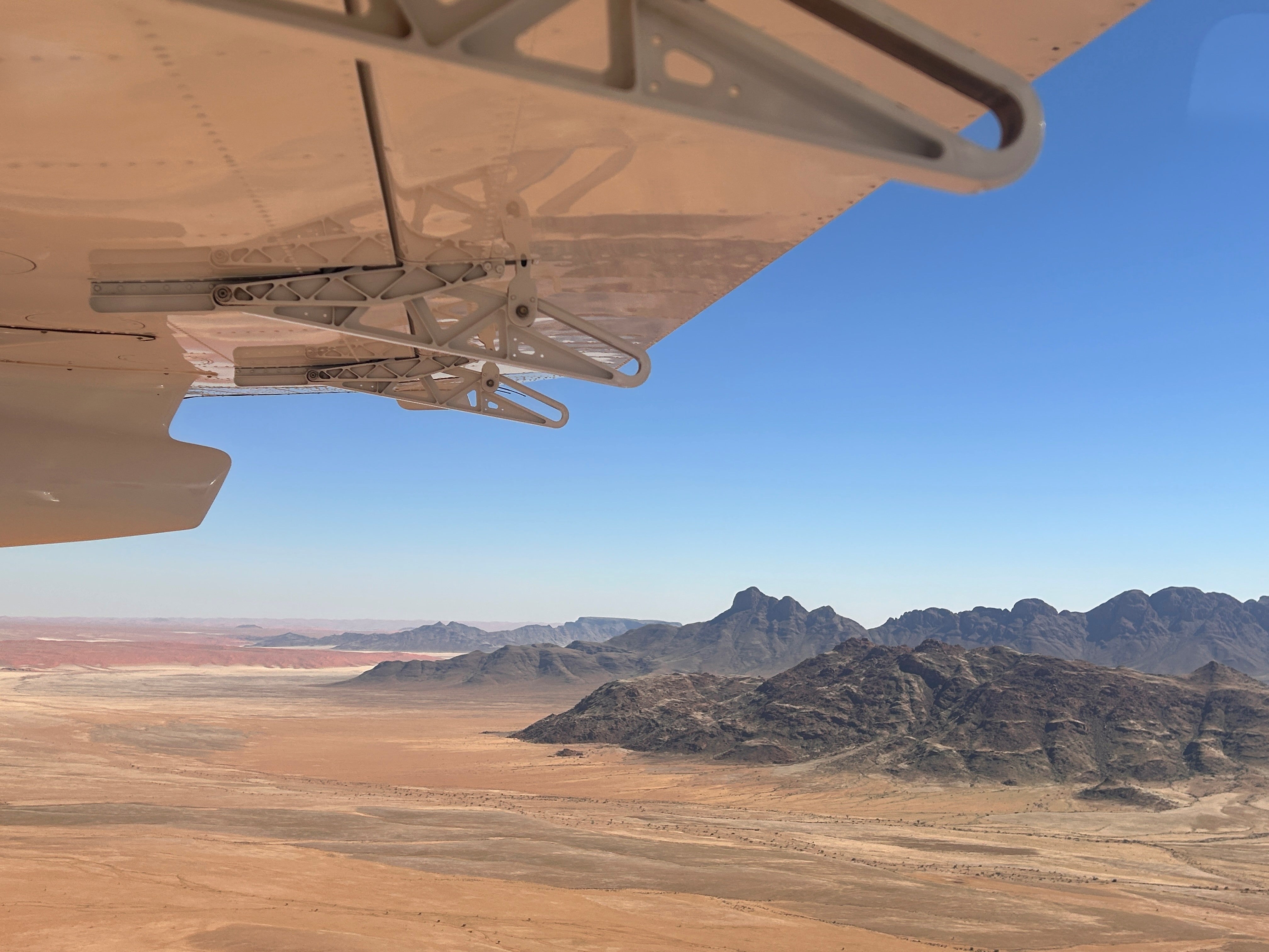 The stunning scenery in Namibia