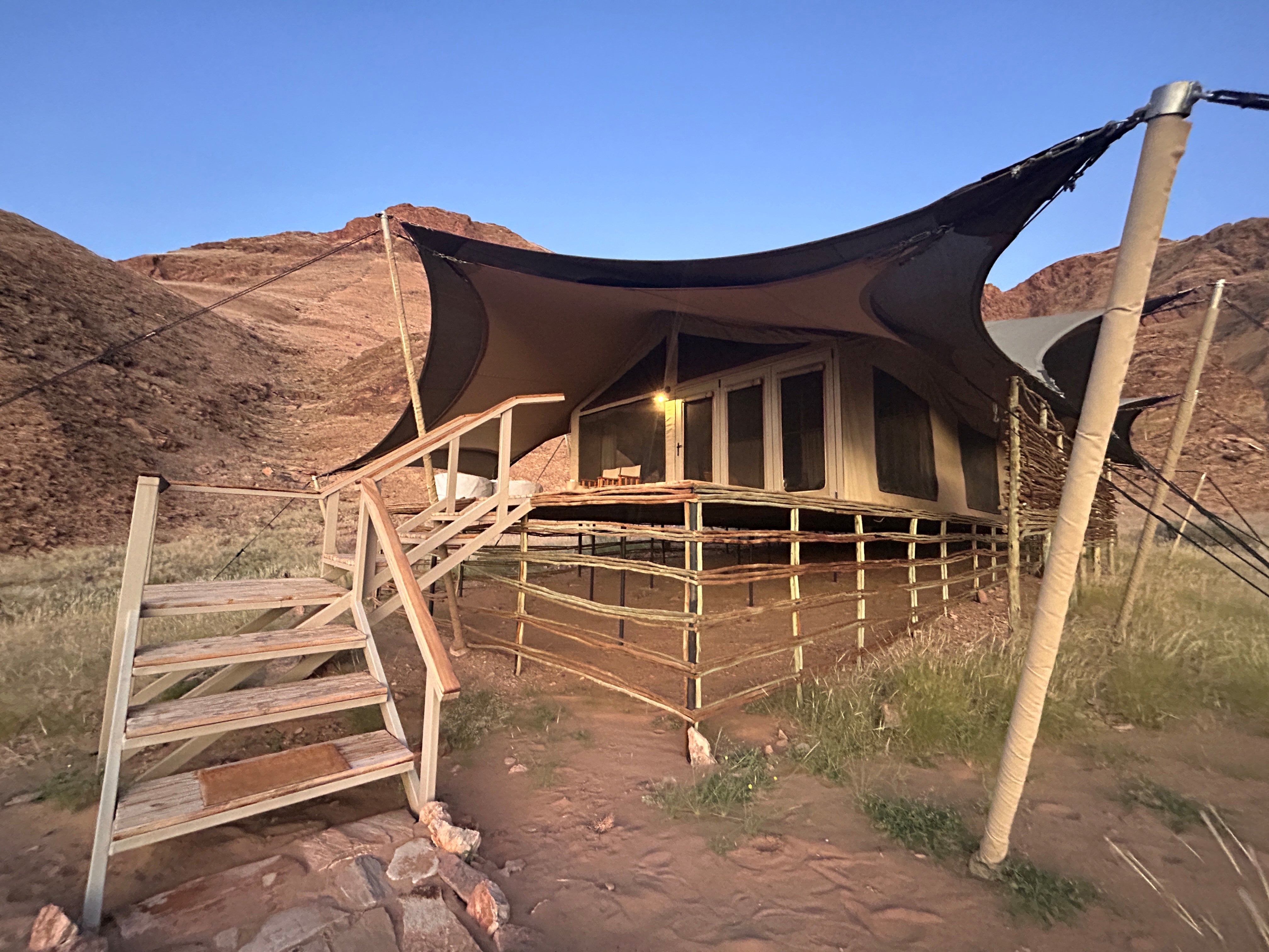 There are many accommodation options to really immerse yourself into the wilderness