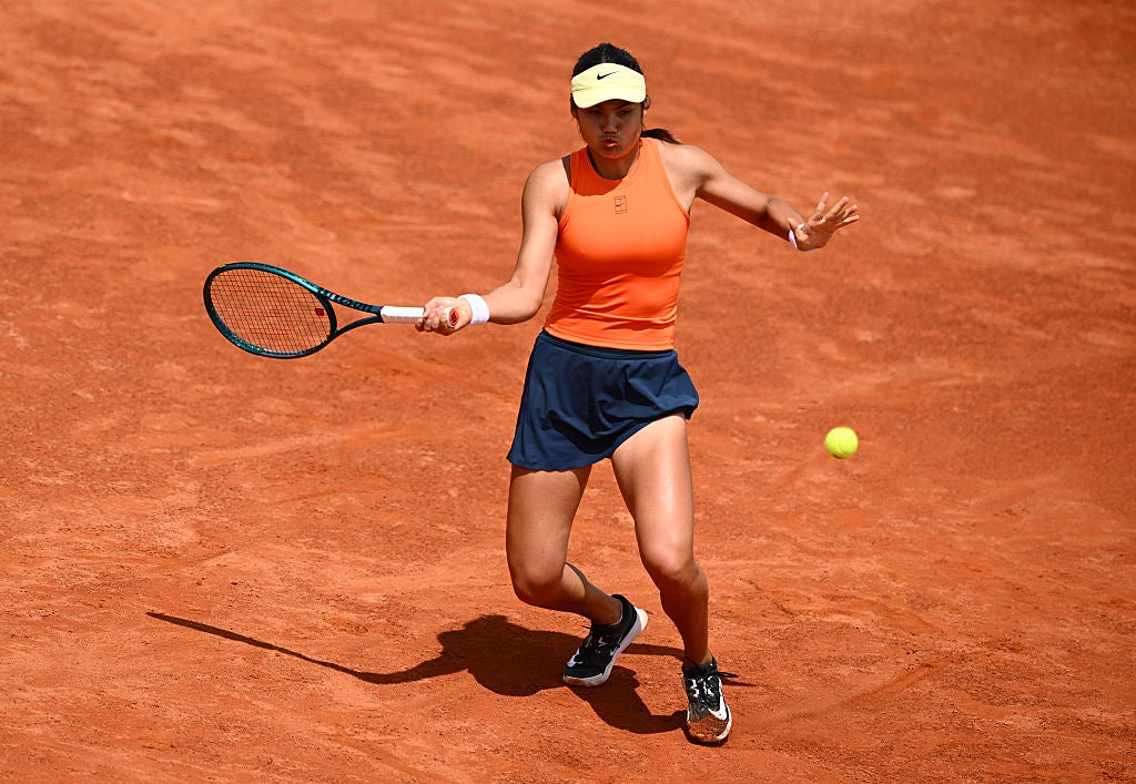 Her movement on clay is one area which puts her at a disadvantage