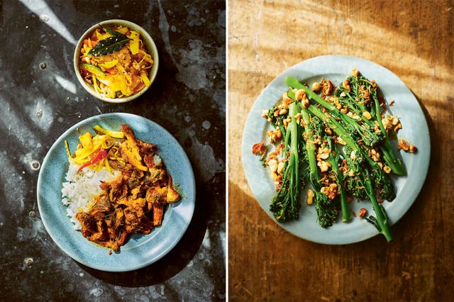 <p>One shows off Gopal’s spice mastery, the other his flair for speed – together, they sum up the appeal of Roti King in two plates</p>