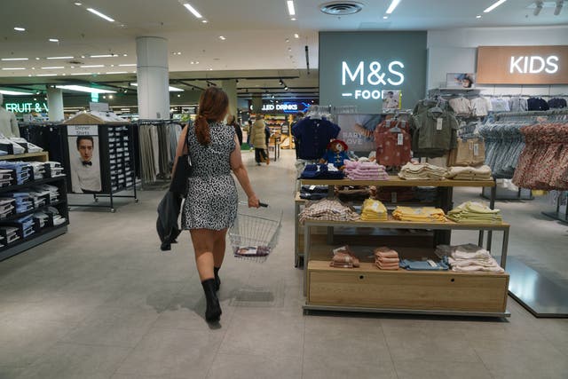 Marks and Spencer has revealed the cost of its recent cyber attack (Yui Mok/PA)
