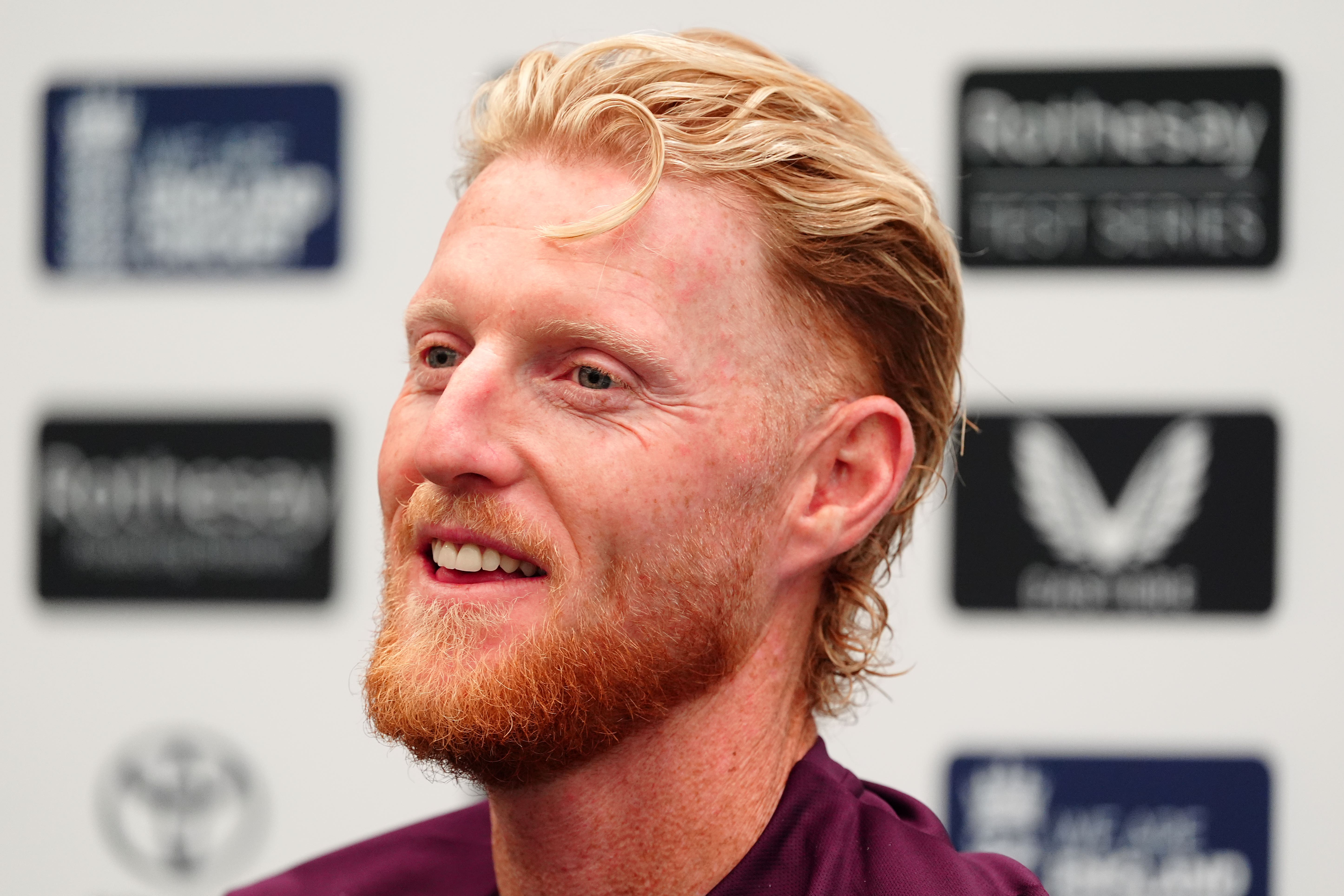 Ben Stokes smiles during a press conference on Wednesday (Mike Egerton/PA)