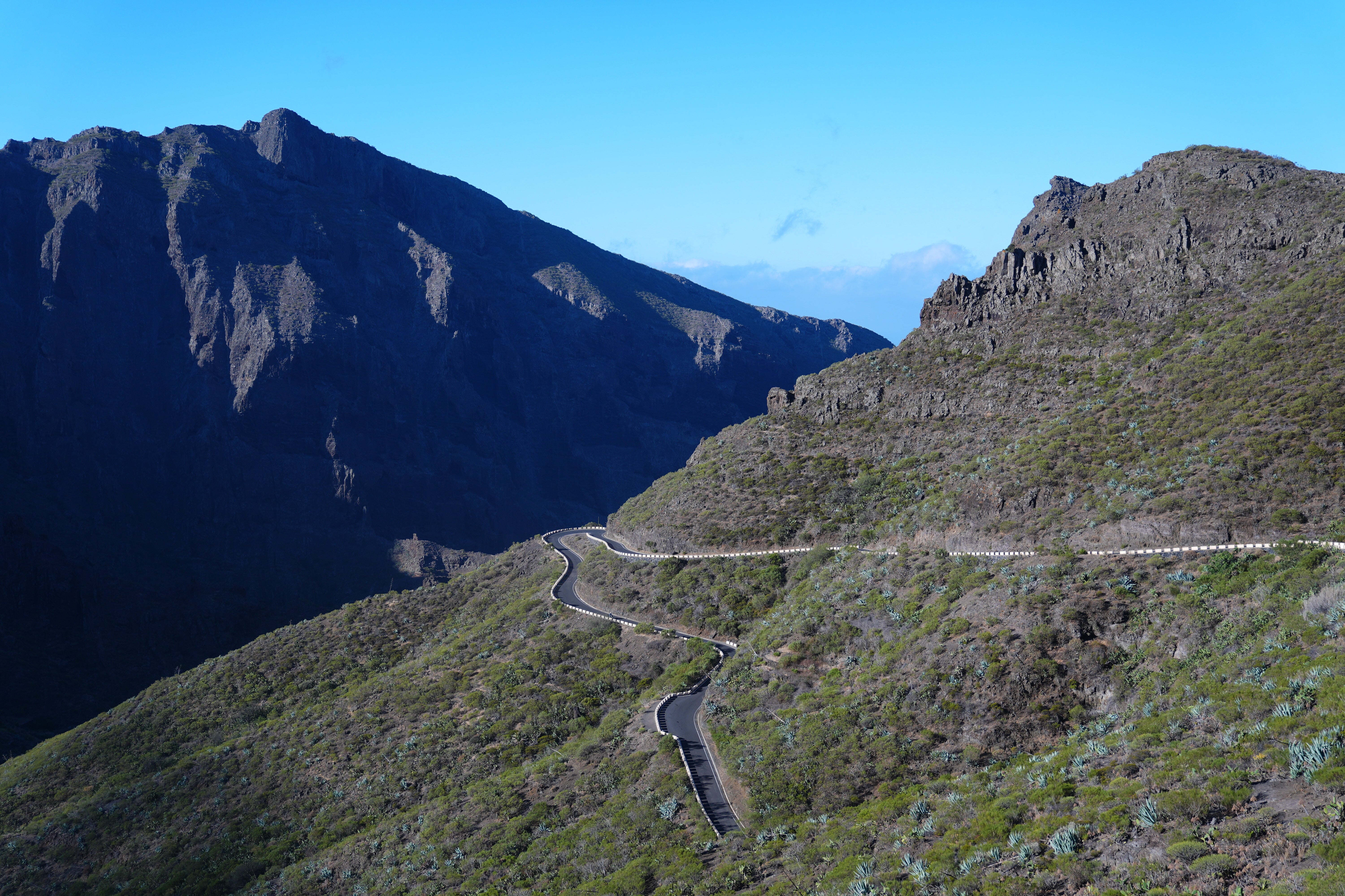 Masca, Tenerife, where he went missing