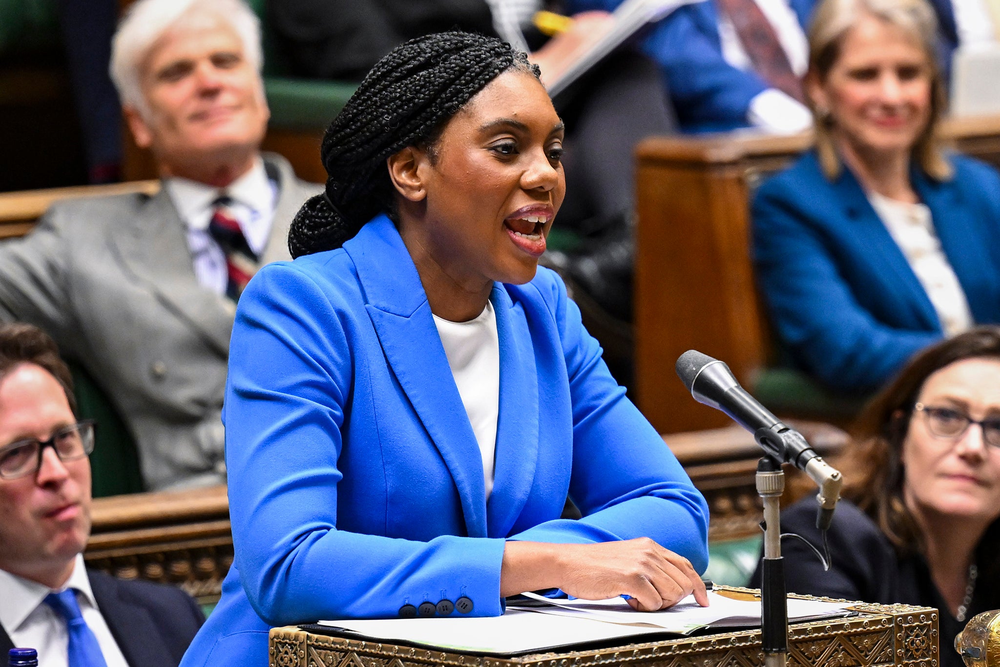 Kemi Badenoch is facing questions over her leadership after the disastrous local election results