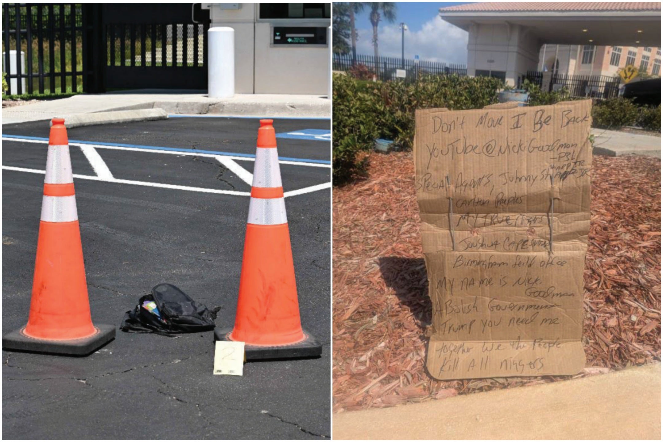 The alleged hoax shut down the FBI's Tampa, Florida field office for approximately five hours on Tuesday