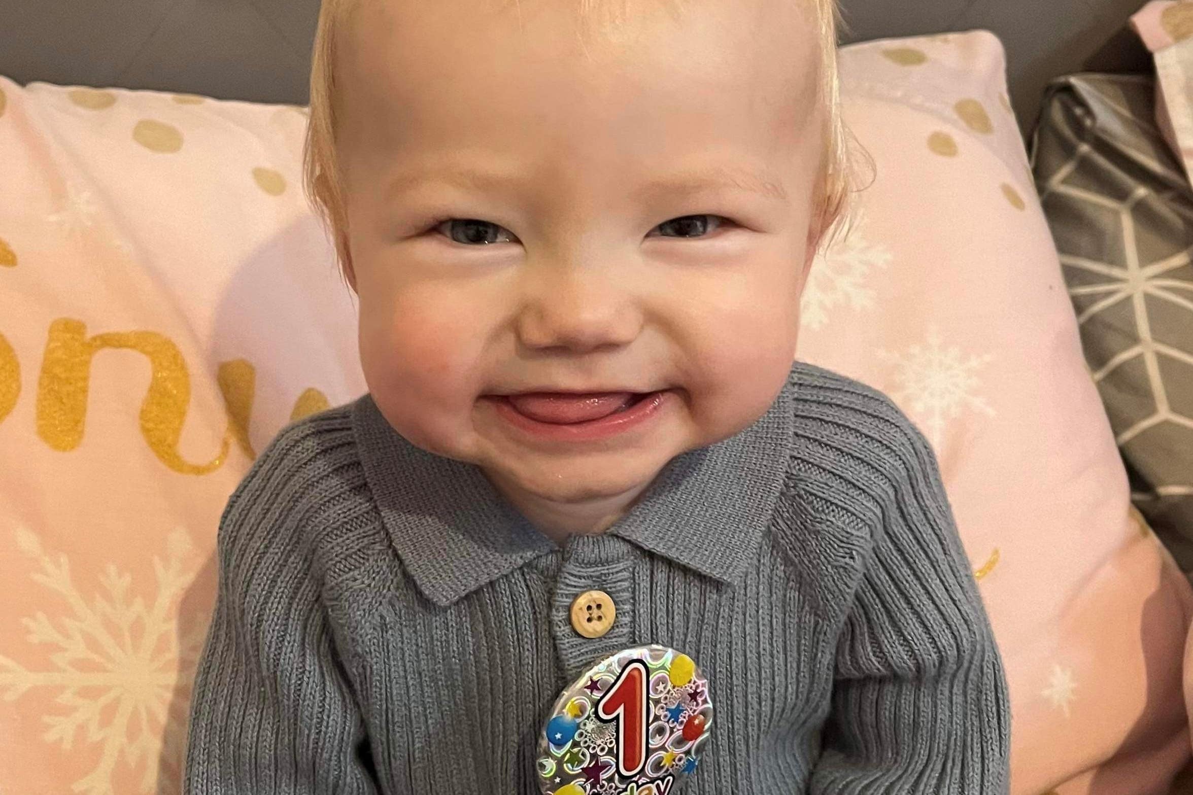 Archie Squires, one, died of heart failure after medical staff failed to diagnose rare heart condition (Family handout/Leigh Day/PA)