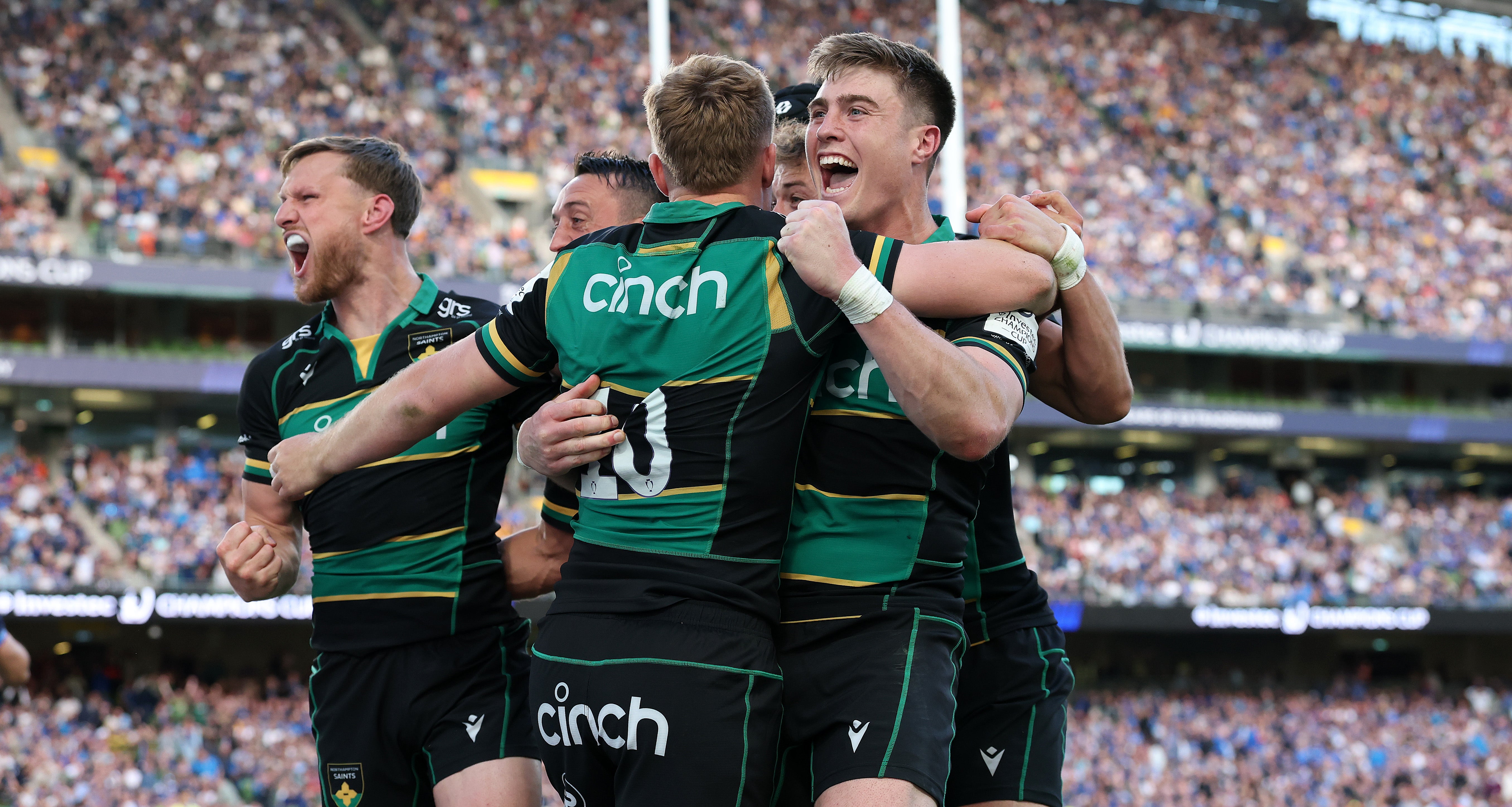 Northampton are chasing a second Champions Cup crown