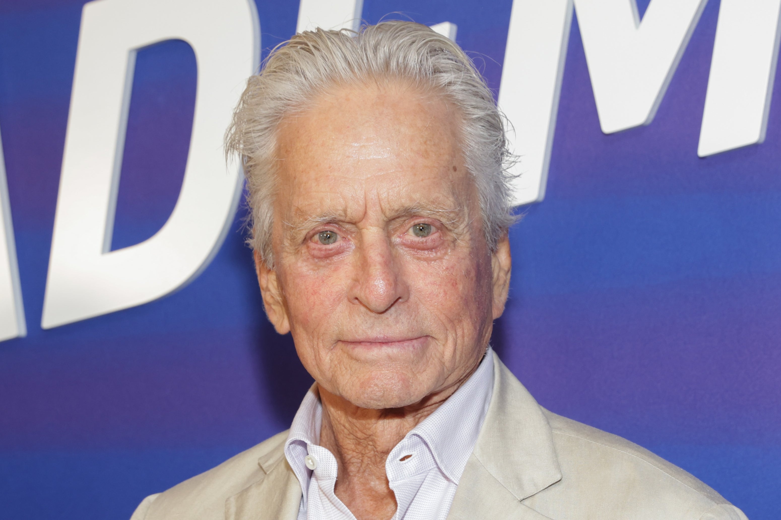 Michael Douglas attending a screening of 'F1: The Academy' in Miami in May 2025