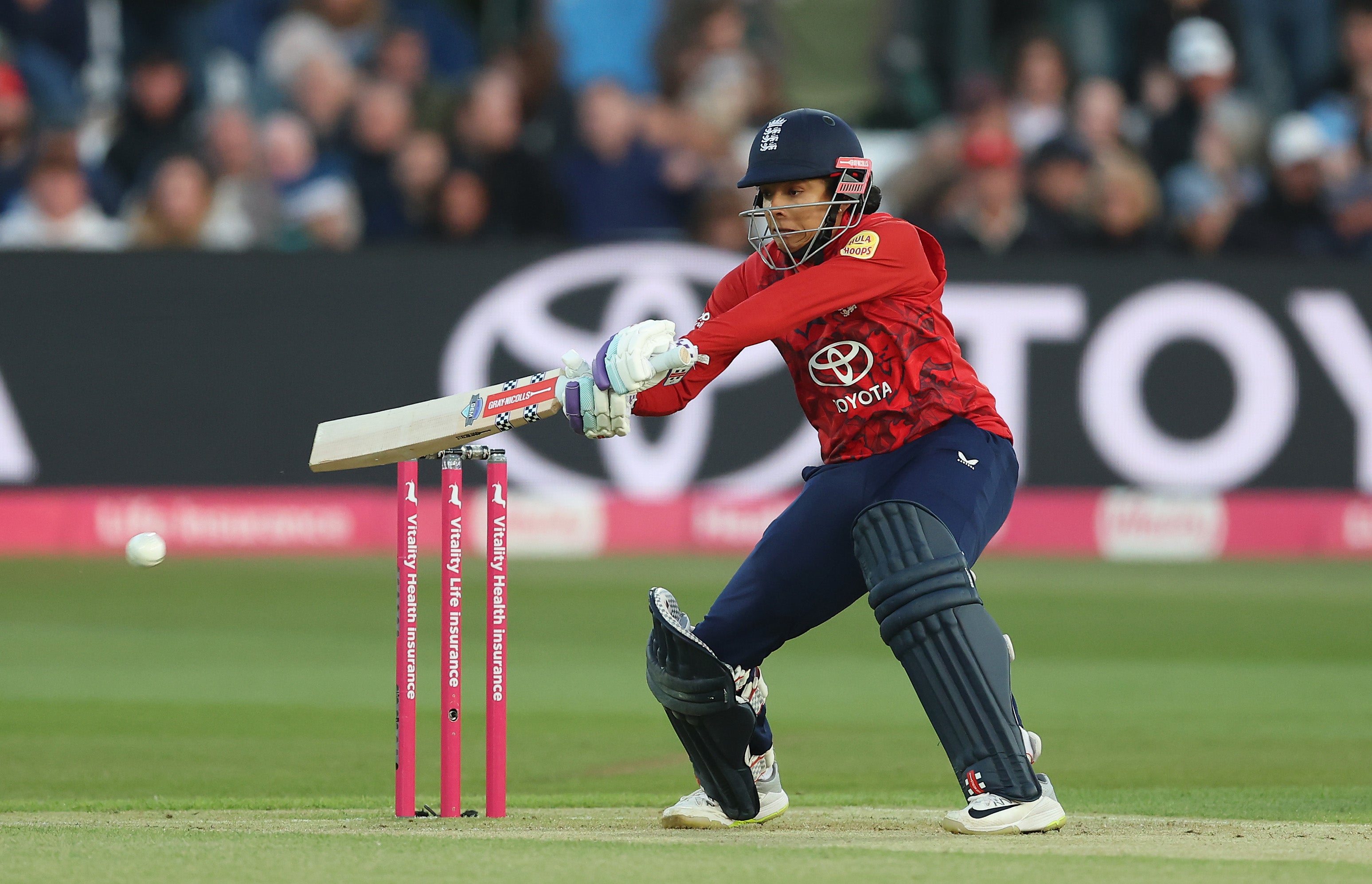 Sophia Dunkley was excellent for England