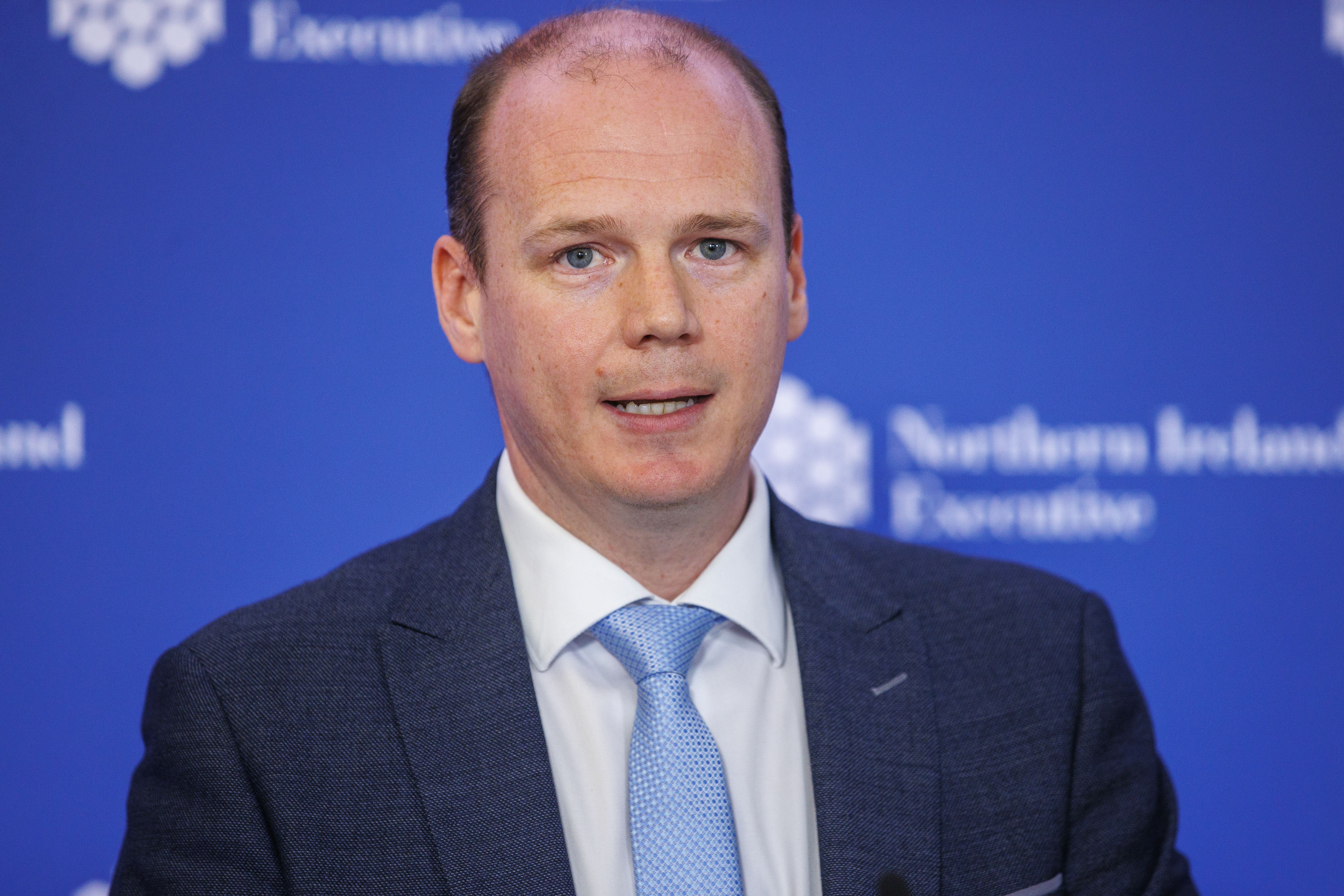 Communities Minister Gordon Lyons (Liam McBurney/PA)