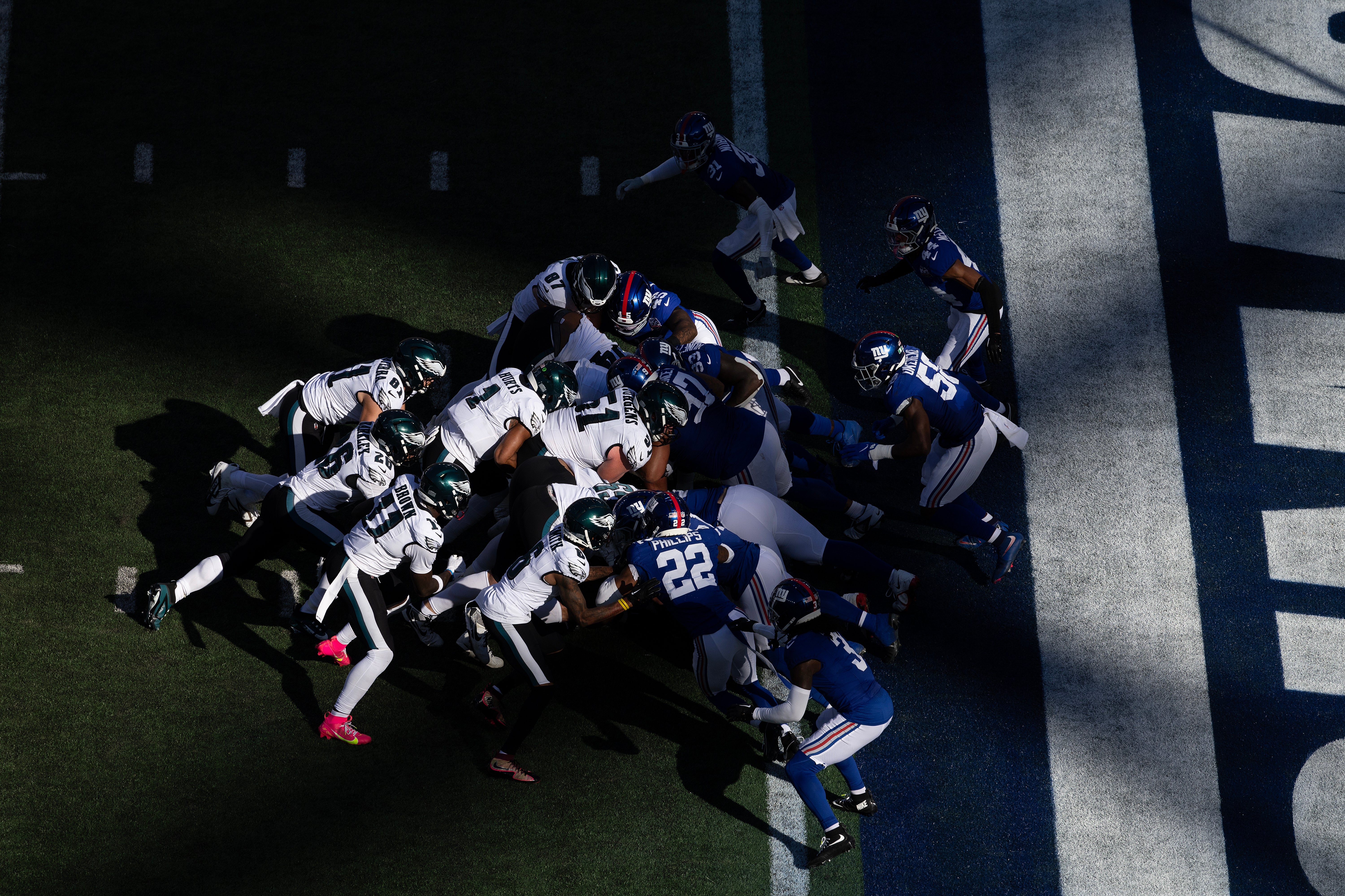 The ‘tush push’ play was made popular by the Philadelphia Eagles