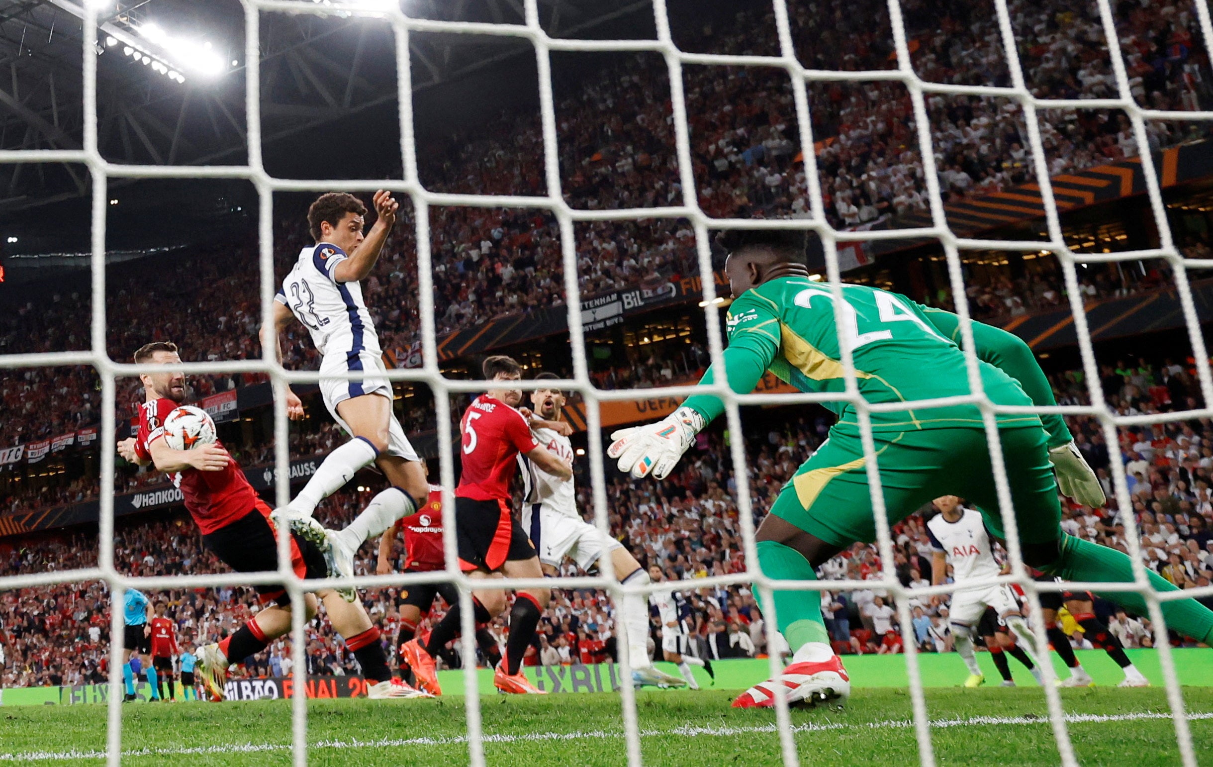 Why was Brennan Johnson credited with Tottenham’s winning goal?