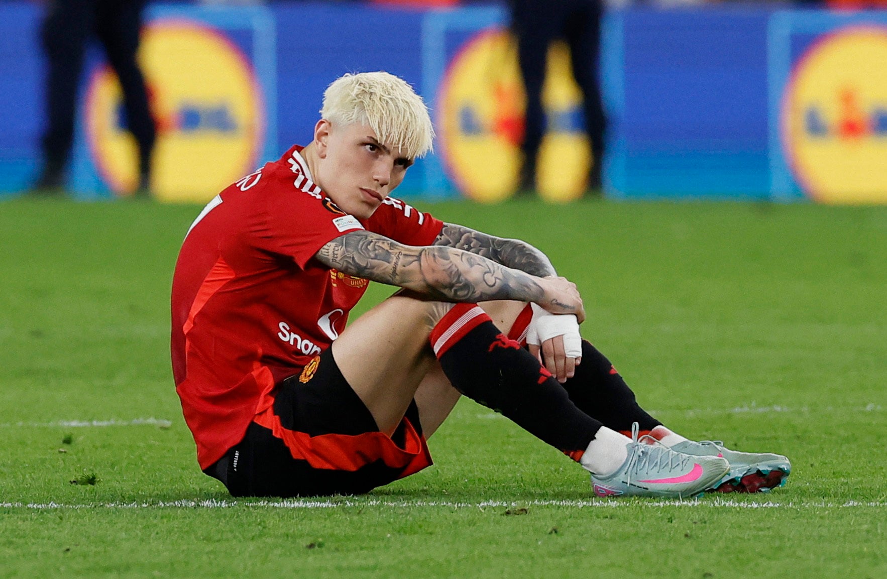 Man Utd byl ponechán porážkou v Bilbau