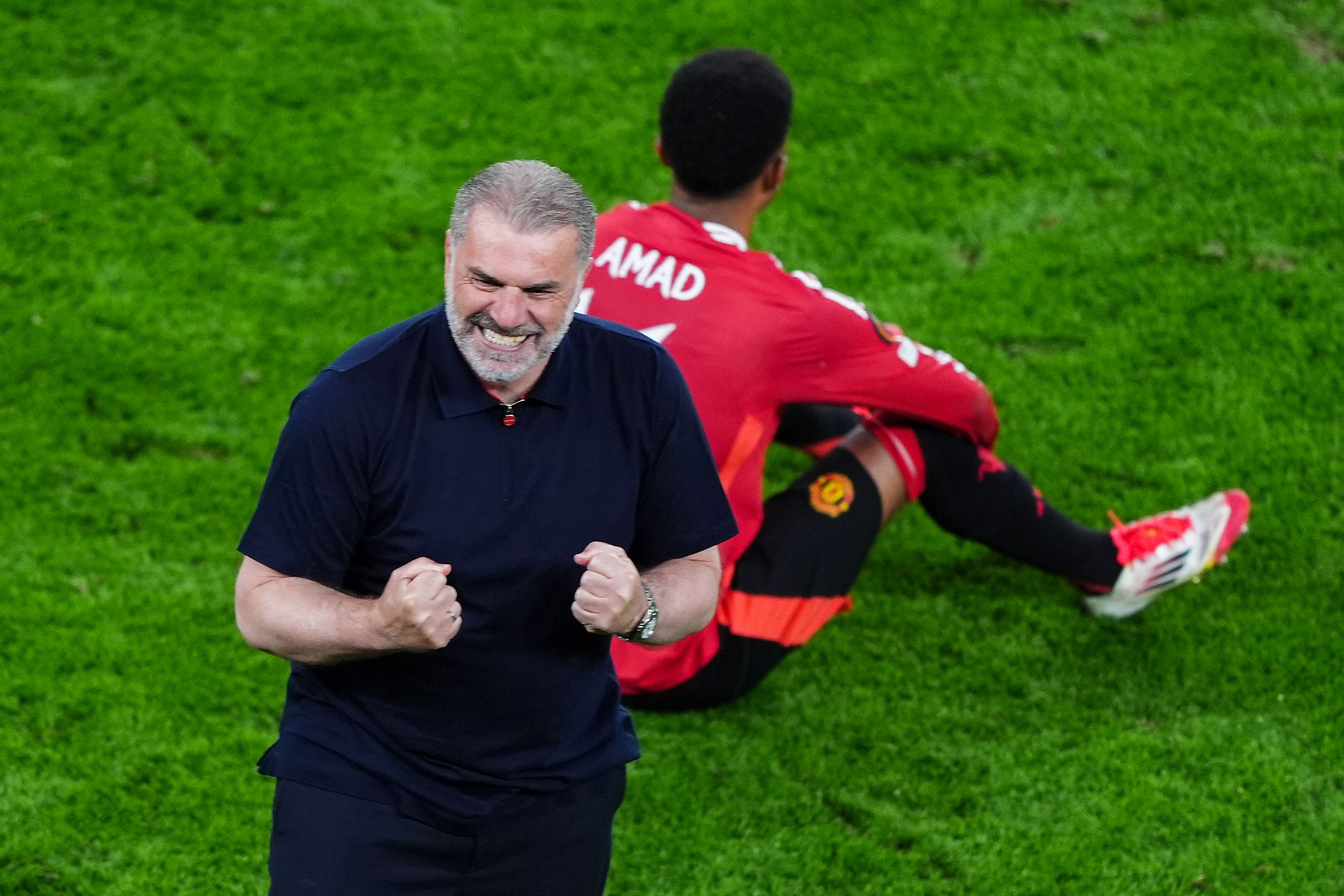 Ange Postecoglou has ended Tottenham’s trophy drought (Andrew Milligan/PA)