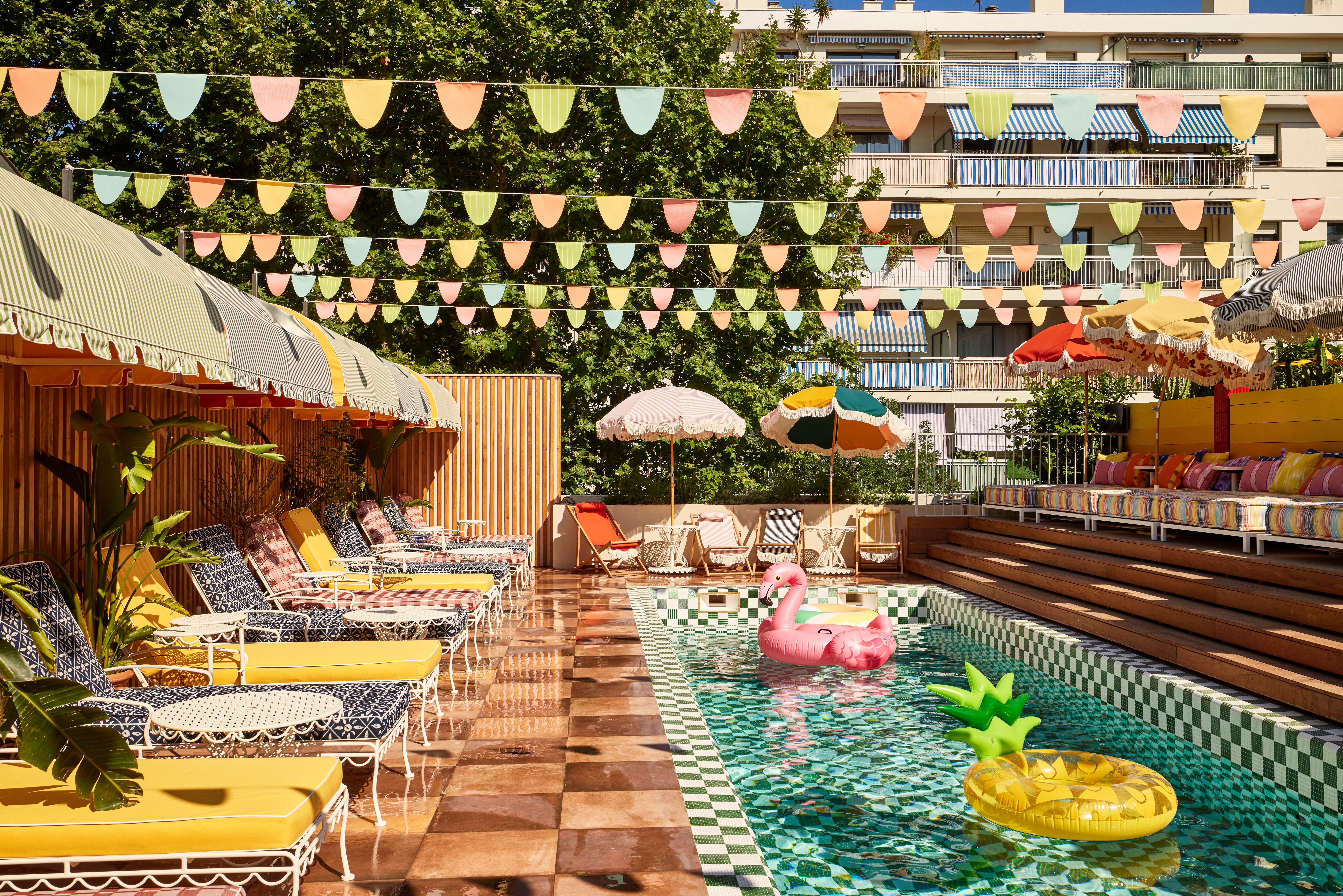 The four-star Mama Shelter in Nice is a good base for your stay over the Grand Prix weekend
