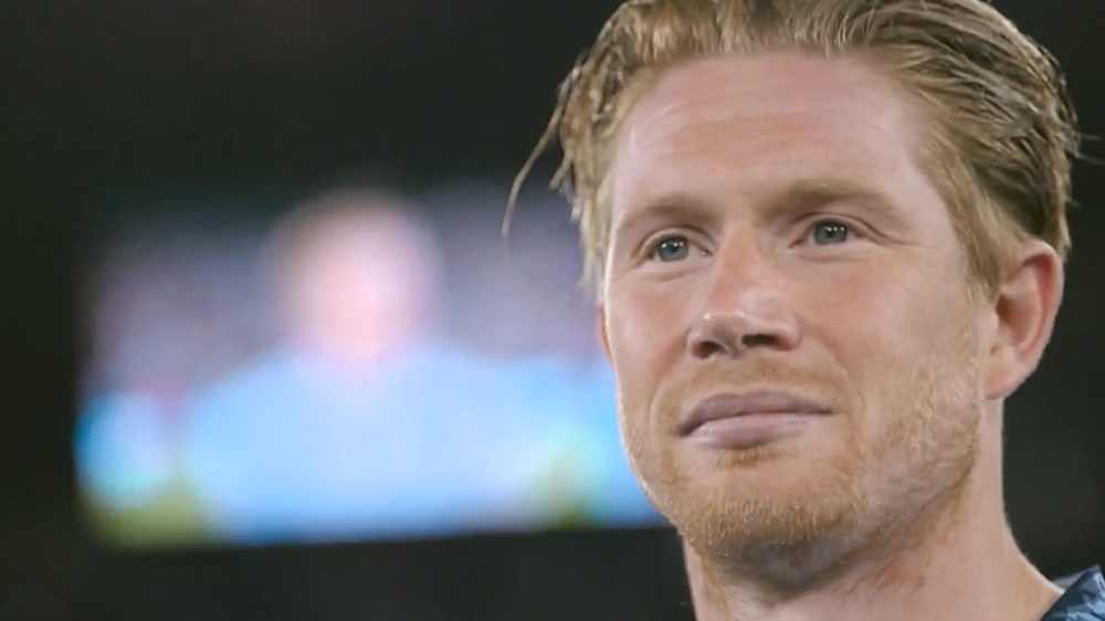 Kevin De Bruyne's emotional goodbye to fans after his last Man City match at Etihad
