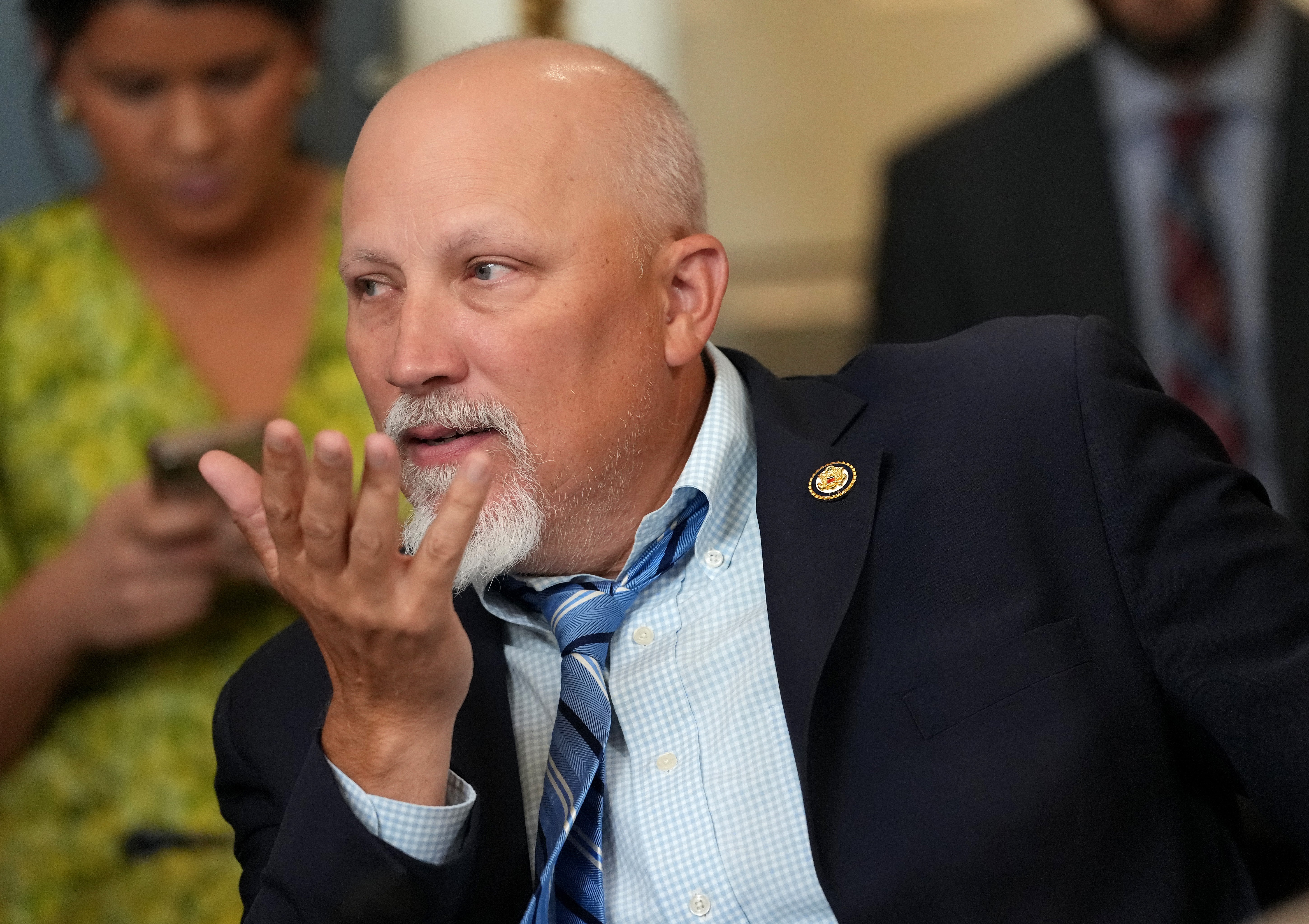 Rep. Chip Roy (R-Texas) said the SAVE Act does not clash with Republican belief in states’ rights.